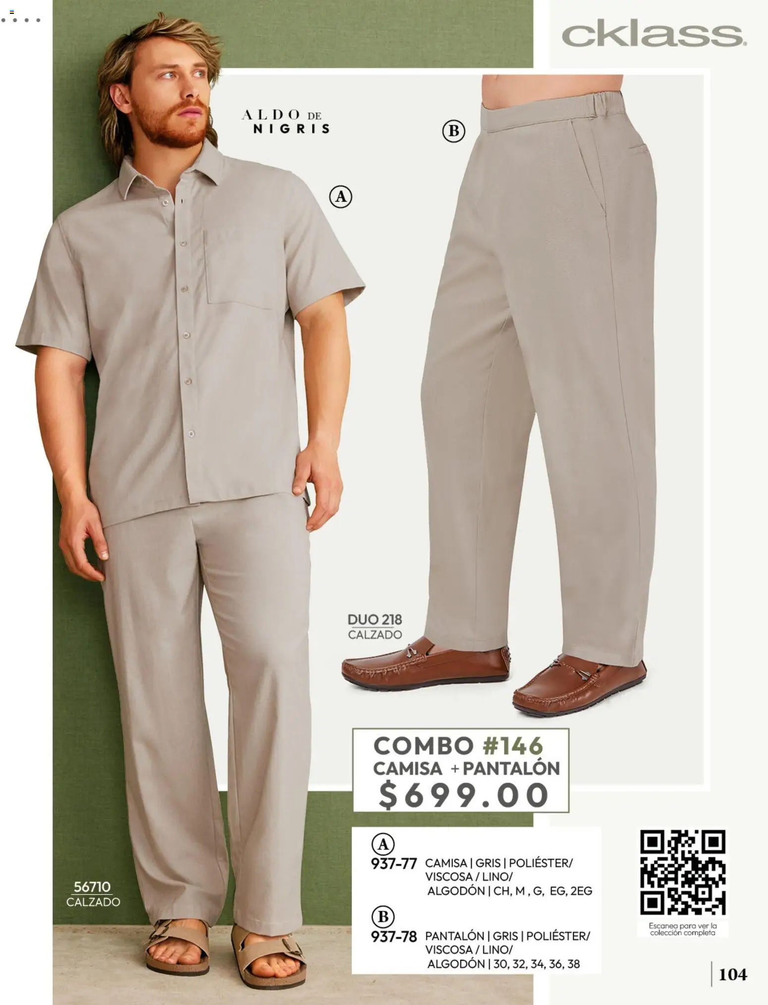 Vista previa las ofertas de la tienda Cklass - Cklass catálogo Ropa caballero desde el 08/07/2026 