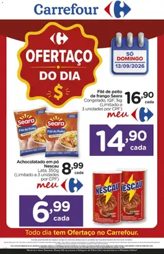 Pré-Visualização do folheto "Carrefour ofertas do Dia" da loja Carrefour válido a partir de 13/09/2026