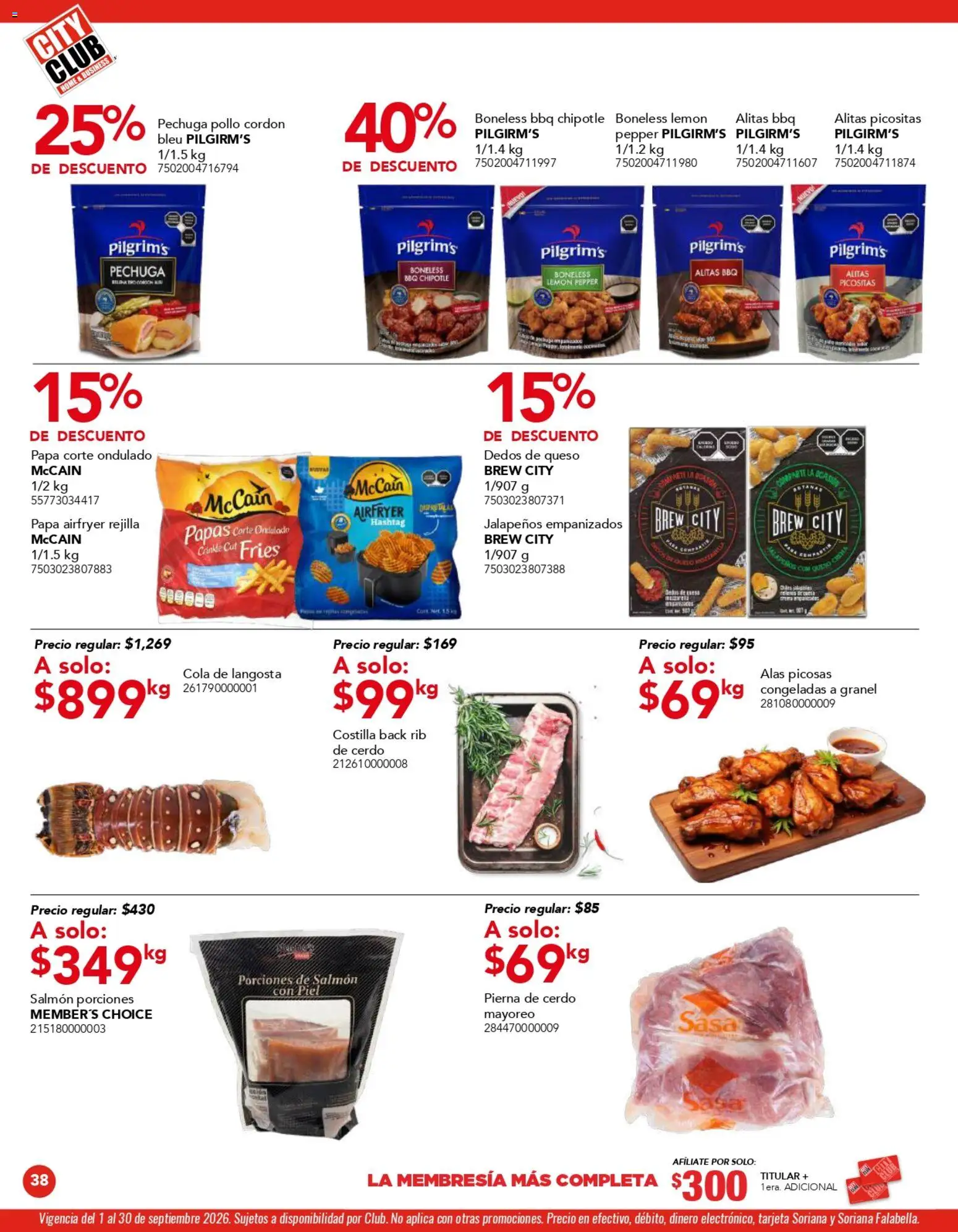 Vista previa las ofertas de la tienda City Club - City Club catálogo desde el 01/09/2026 