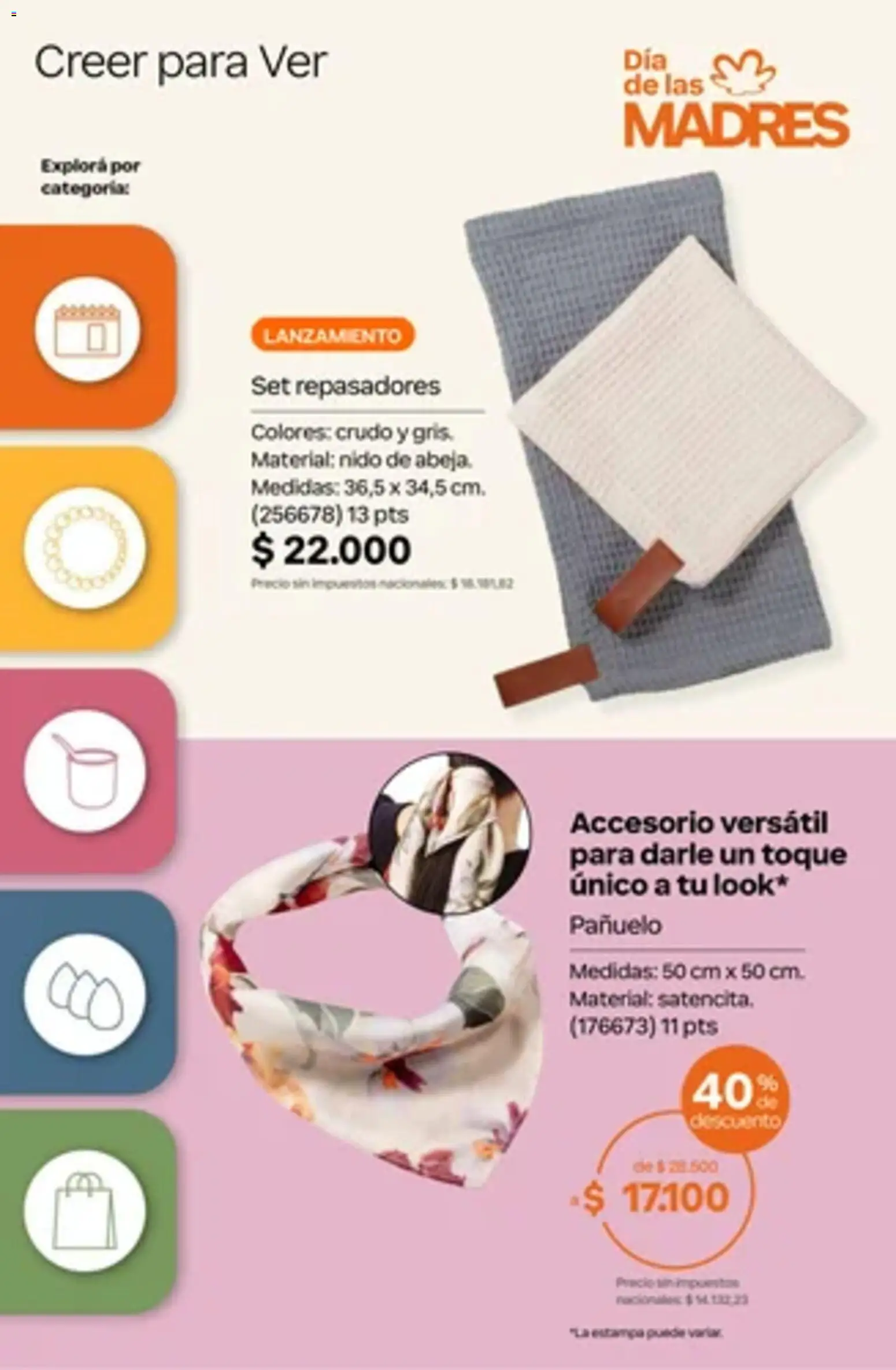 Vista previa del folleto de la tienda Natura válido desde el 01/10/2026 - Pañuelo