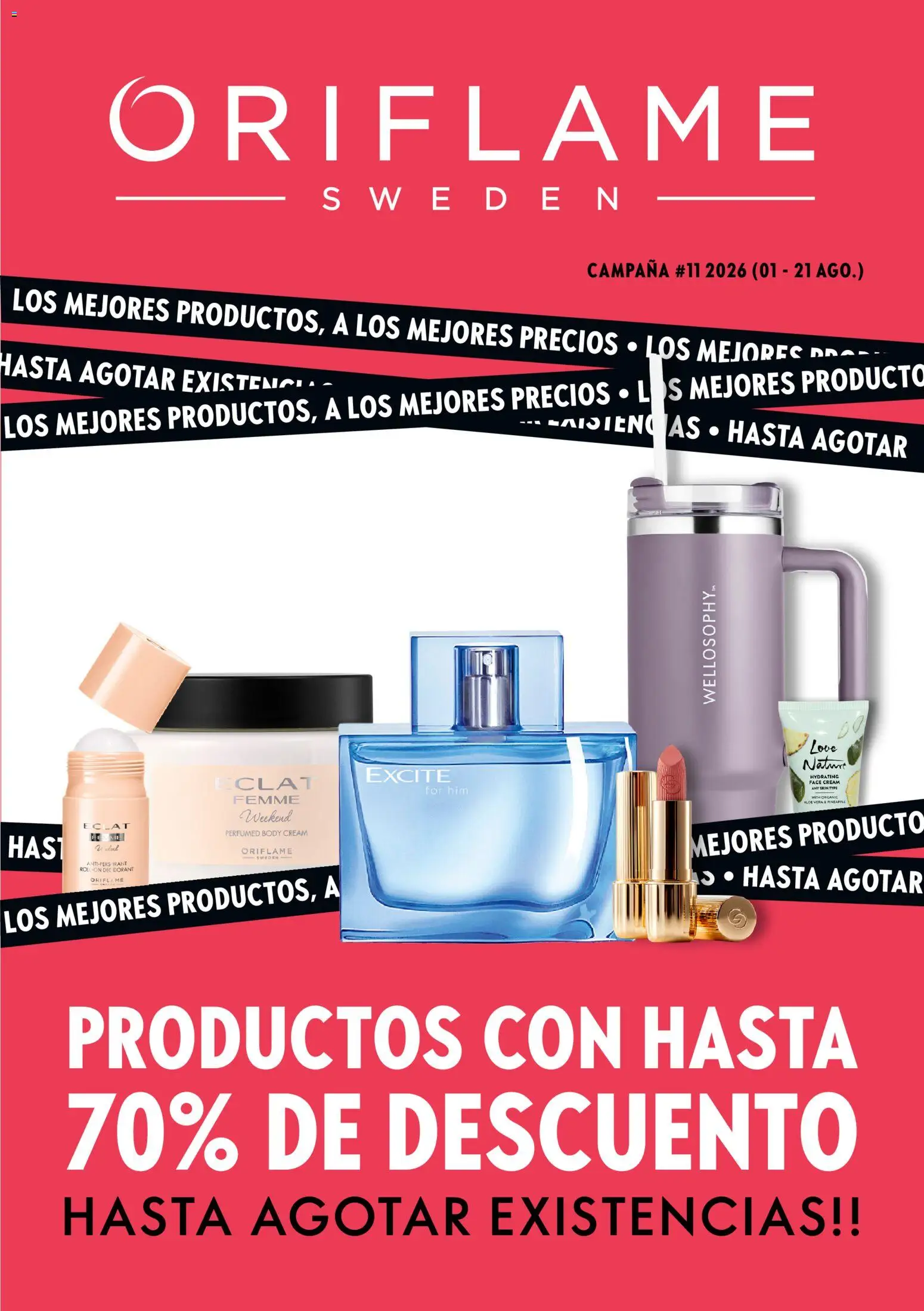 Vista previa de Oriflame catálogo - Campaña 11 Los mejores productos de la tienda Oriflame válido desde 01/08/2026