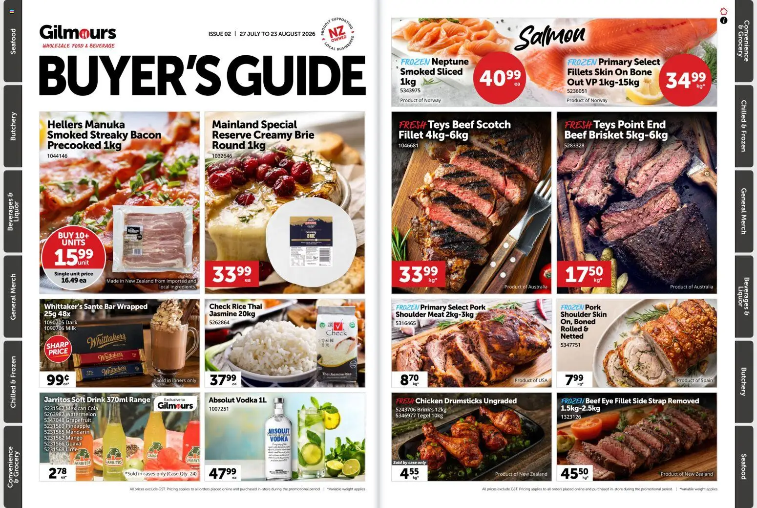 Preview of catalogue Gilmours Buyer's Guide from shop Gilmours valid 27 Jul 2026