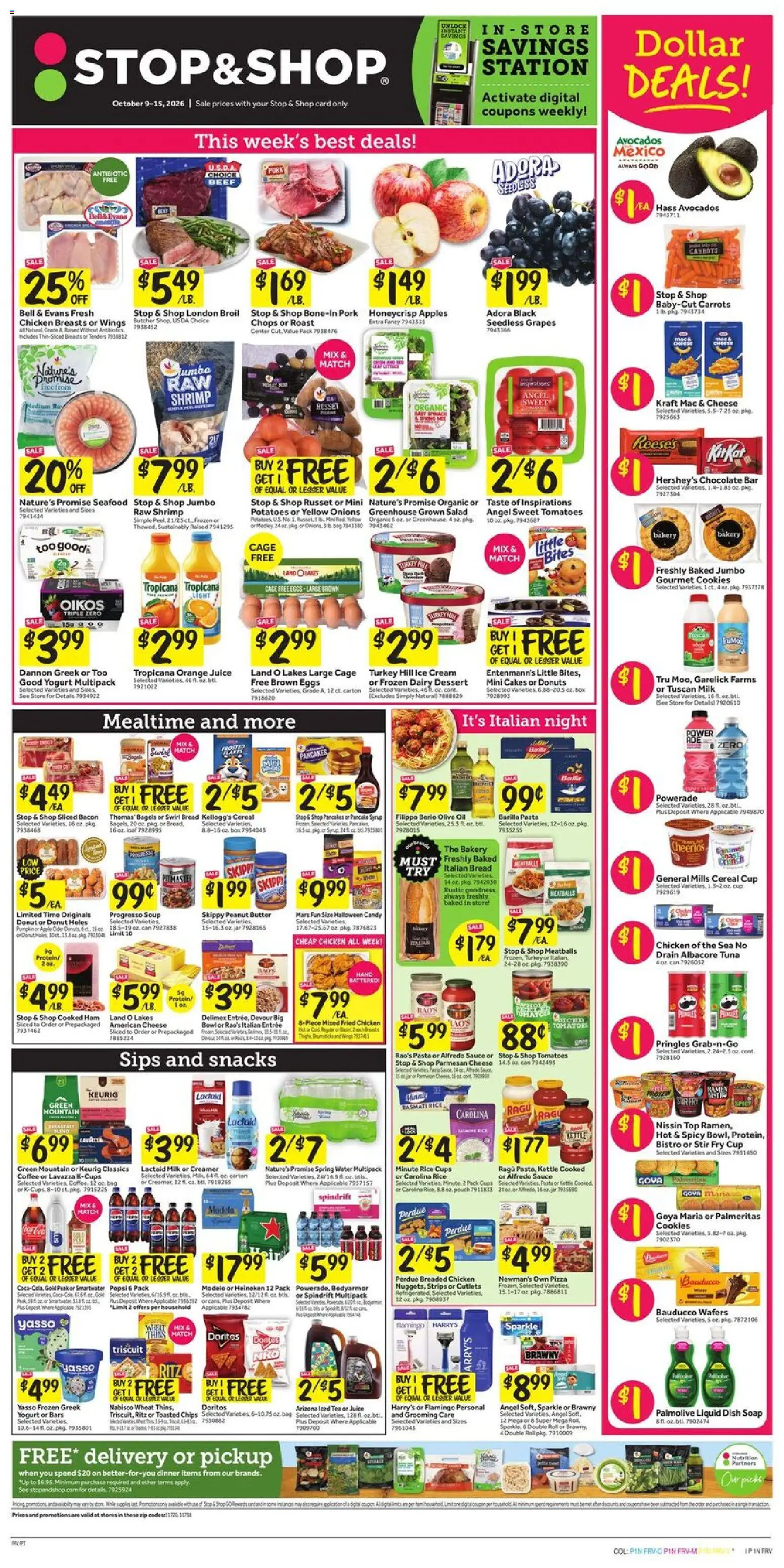 Ad Preview of Stop & Shop Stop & Shop Weekly Ad from 10/09/2026
