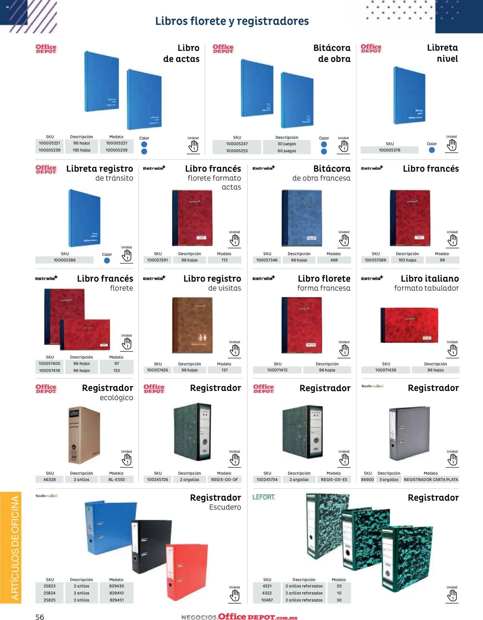 Vista previa las ofertas de la tienda Office Depot - Catálogo 2026 desde el 12/01/2026 