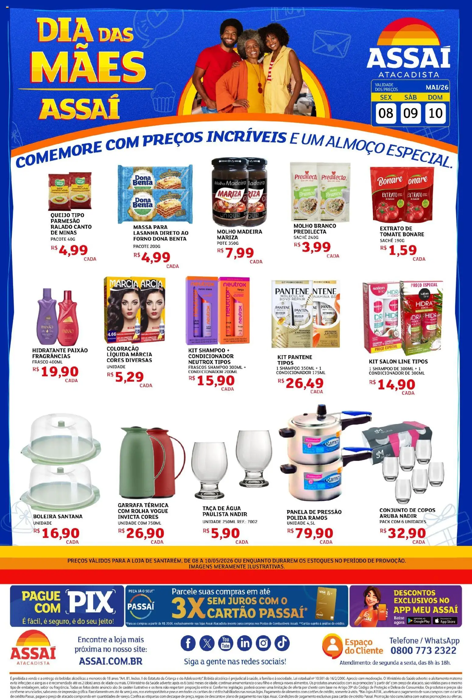 Pré-Visualização do folheto "Assaí Atacadista ofertas - PA" da loja Assaí Atacadista válido a partir de 09/05/2026