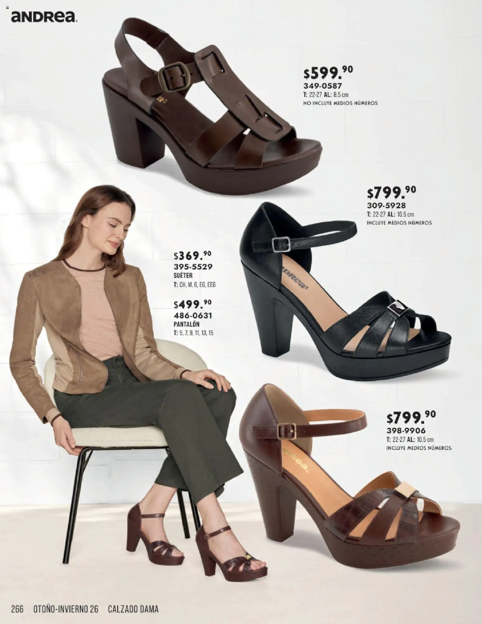 Vista previa las ofertas de la tienda Andrea - Andrea catálogo Otoño Invierno desde el 23/08/2026 