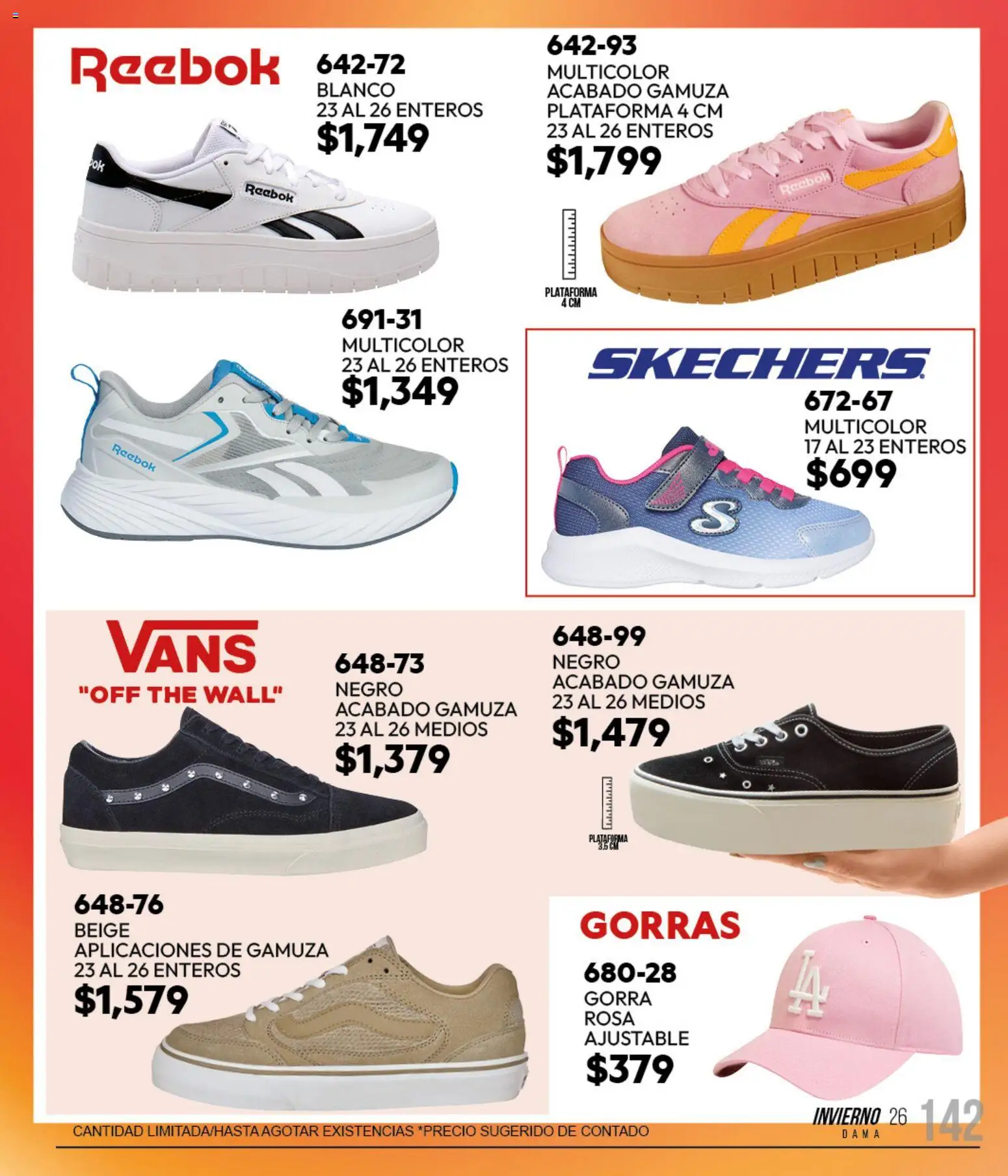 Vista previa las ofertas de la tienda Cklass - Cklass catálogo Sportbrands Dama Invierno desde el 11/09/2026 