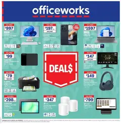 Preview of catalogue Officeworks EOFY Deals from shop Officeworks valid 11/06/2026