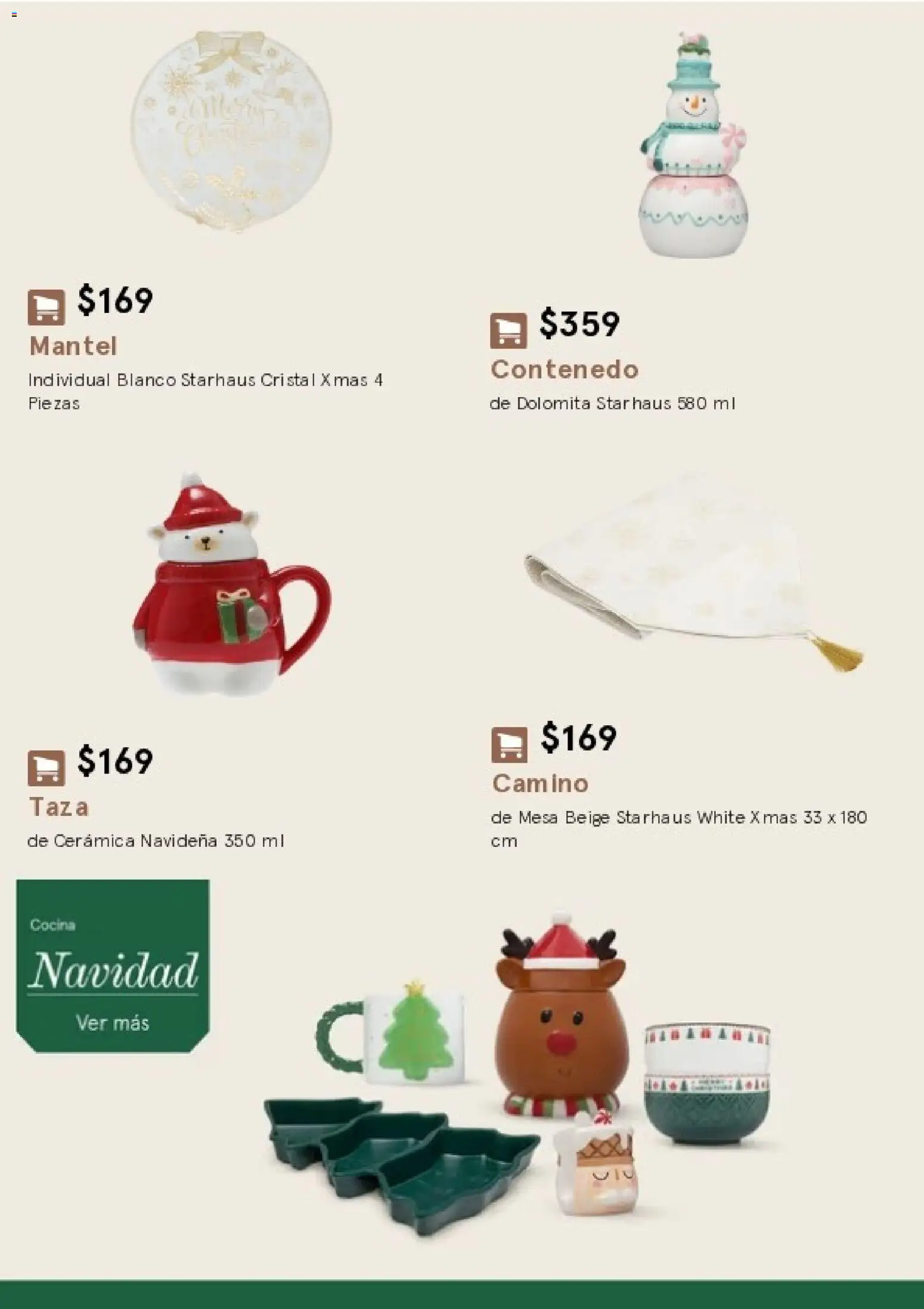 Vista previa las ofertas de la tienda Coppel - Coppel catálogo Starhaus Navidad desde el 14/10/2026 