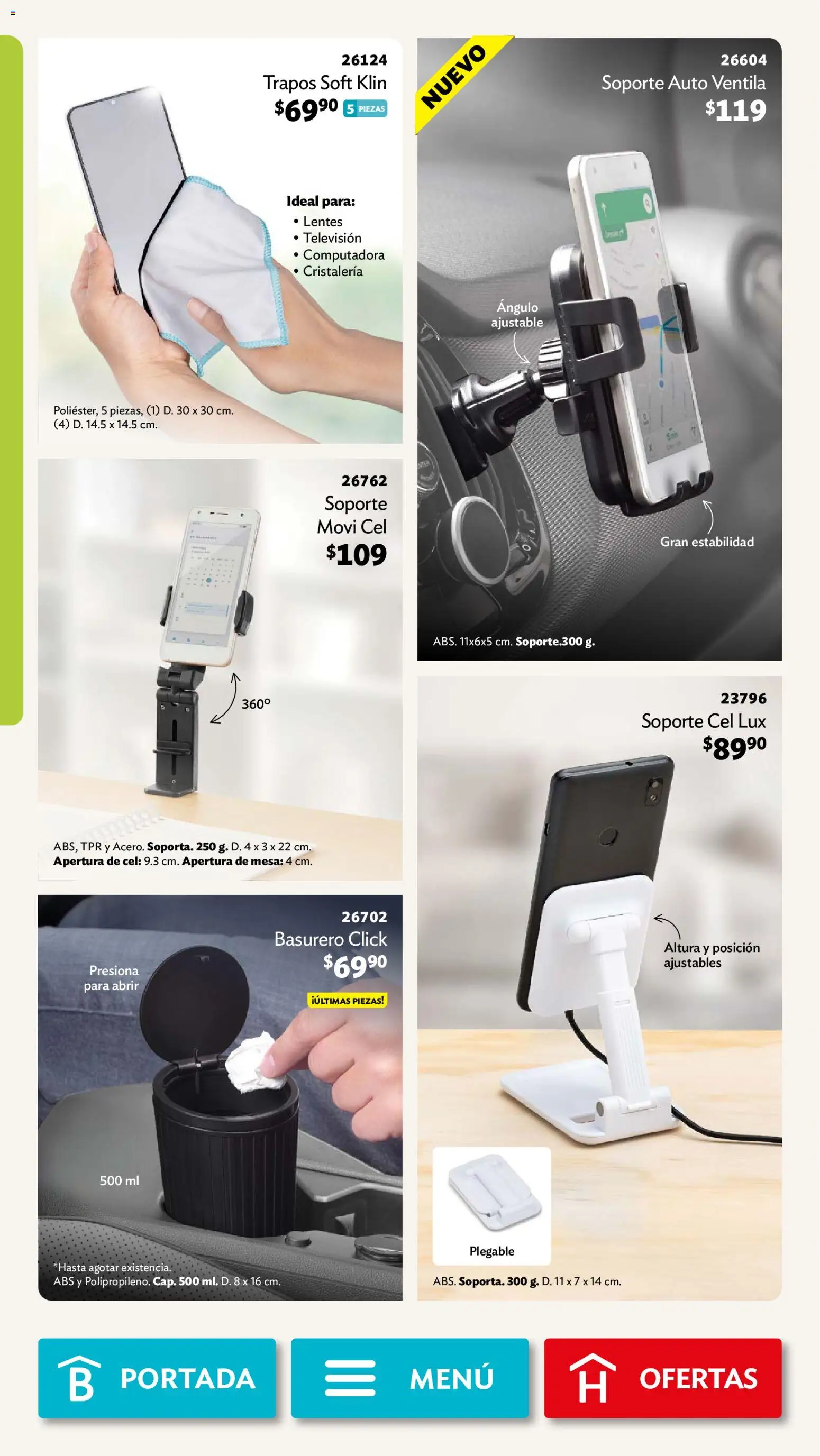 Vista previa las ofertas de la tienda Betterware - Betterware campaña 10 2026 desde el 28/09/2026 - Computadora, Lentes, Mesa, Televisión