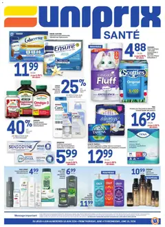 Preview of leaflet Uniprix - Uniprix Sante from shop Uniprix is valid from Jun 04, 2026