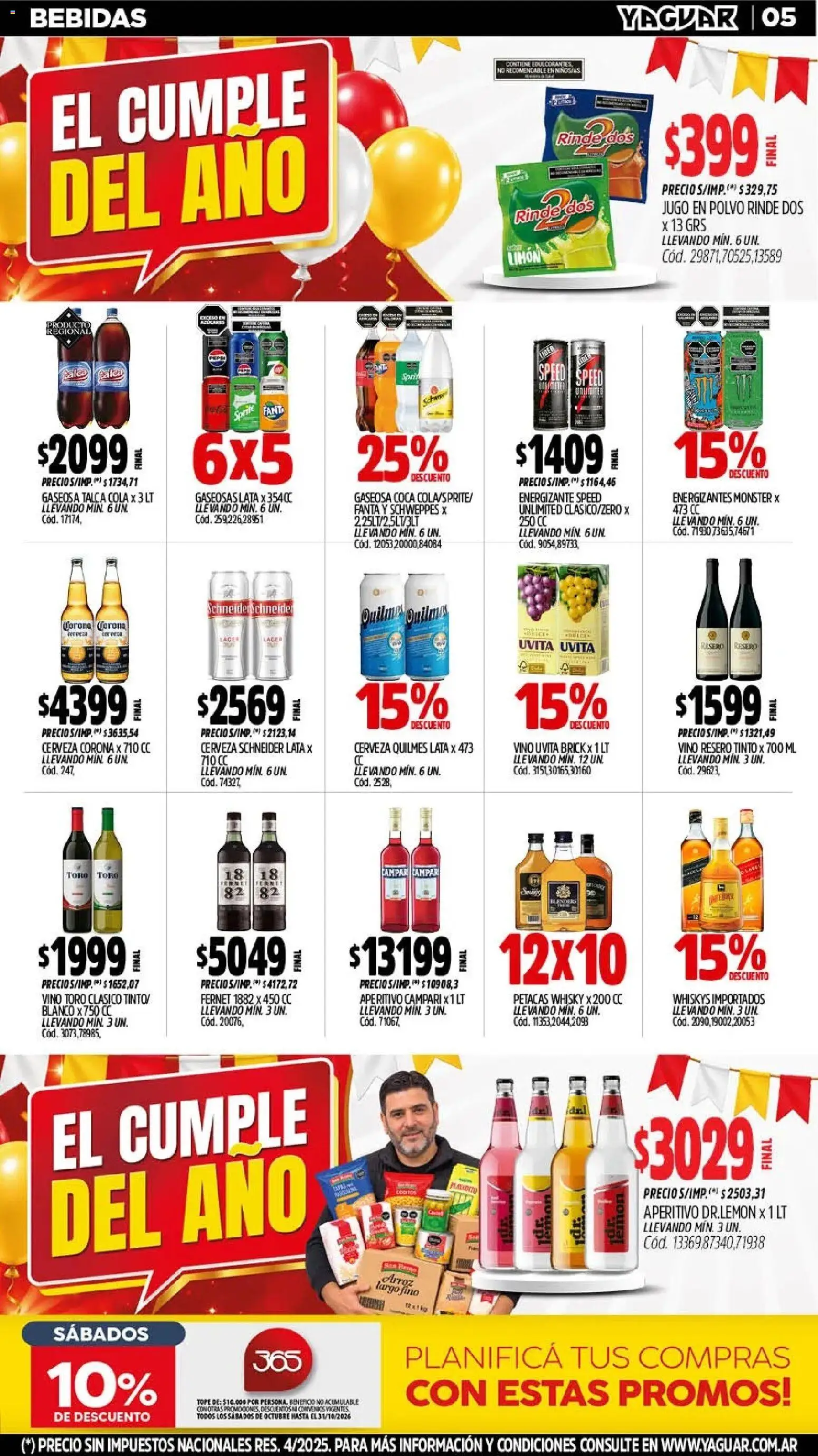 Vista previa del folleto de la tienda Yaguar válido desde el 05/10/2026 