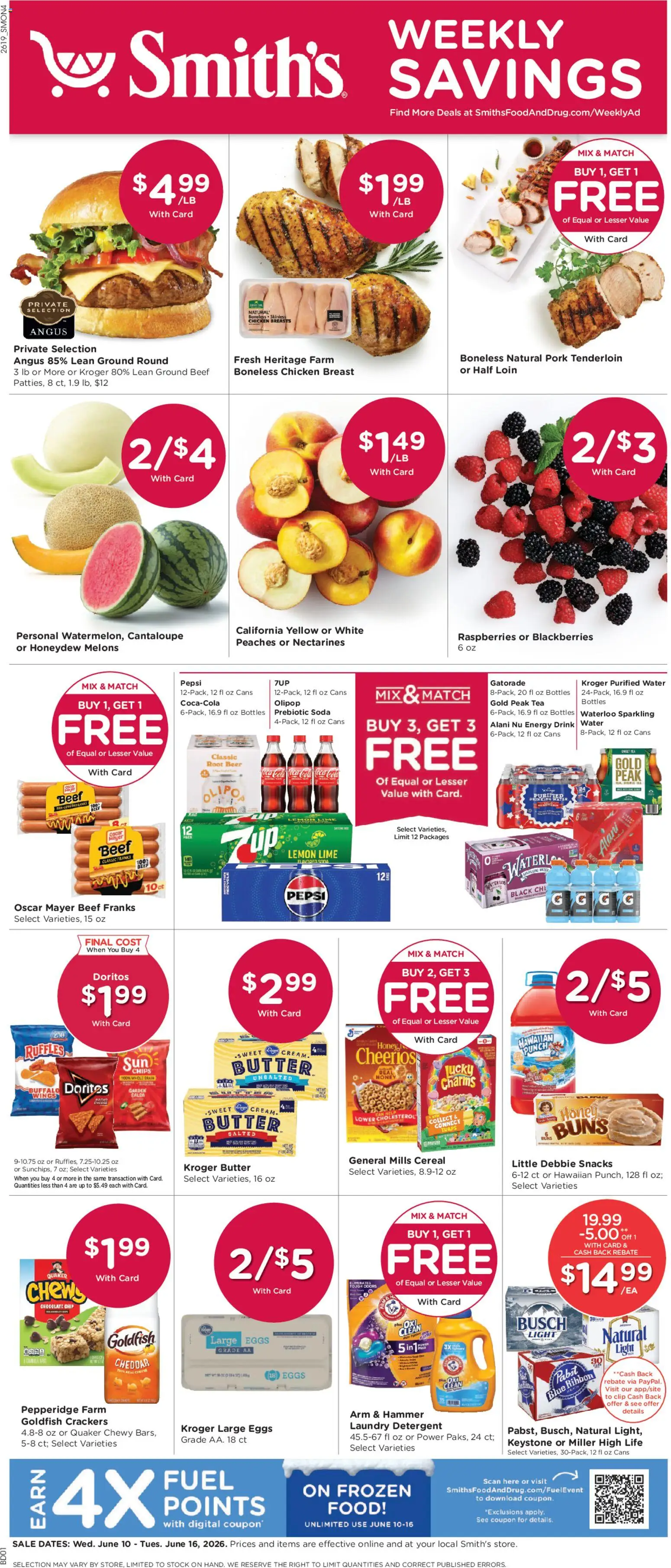 Ad Preview of Smith's Smith's Weekly Ad from 06/10/2026