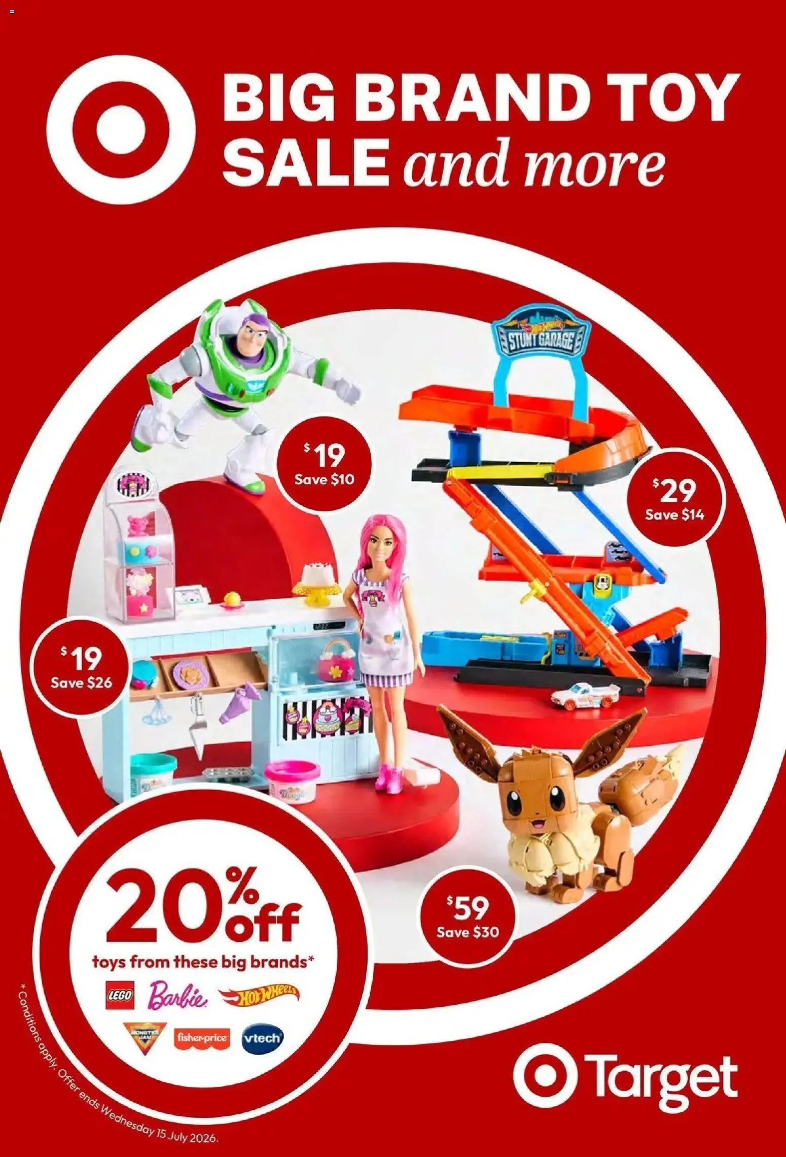 Preview of catalogue Big Brand Toy Sale & More from shop Target valid 24/06/2026