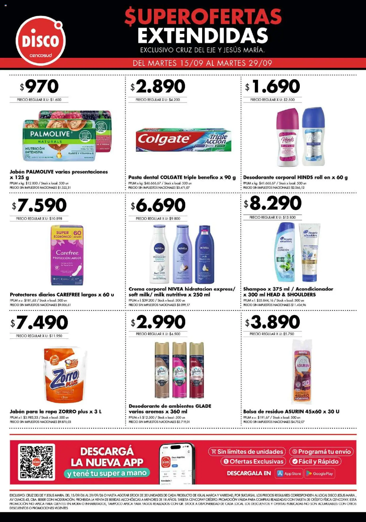 Vista previa del folleto de la tienda Disco válido desde el 15/09/2026 