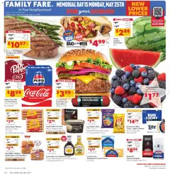 Ad Preview of Family Fare Family Fare Weekly Ad - MI from 05/17/2026