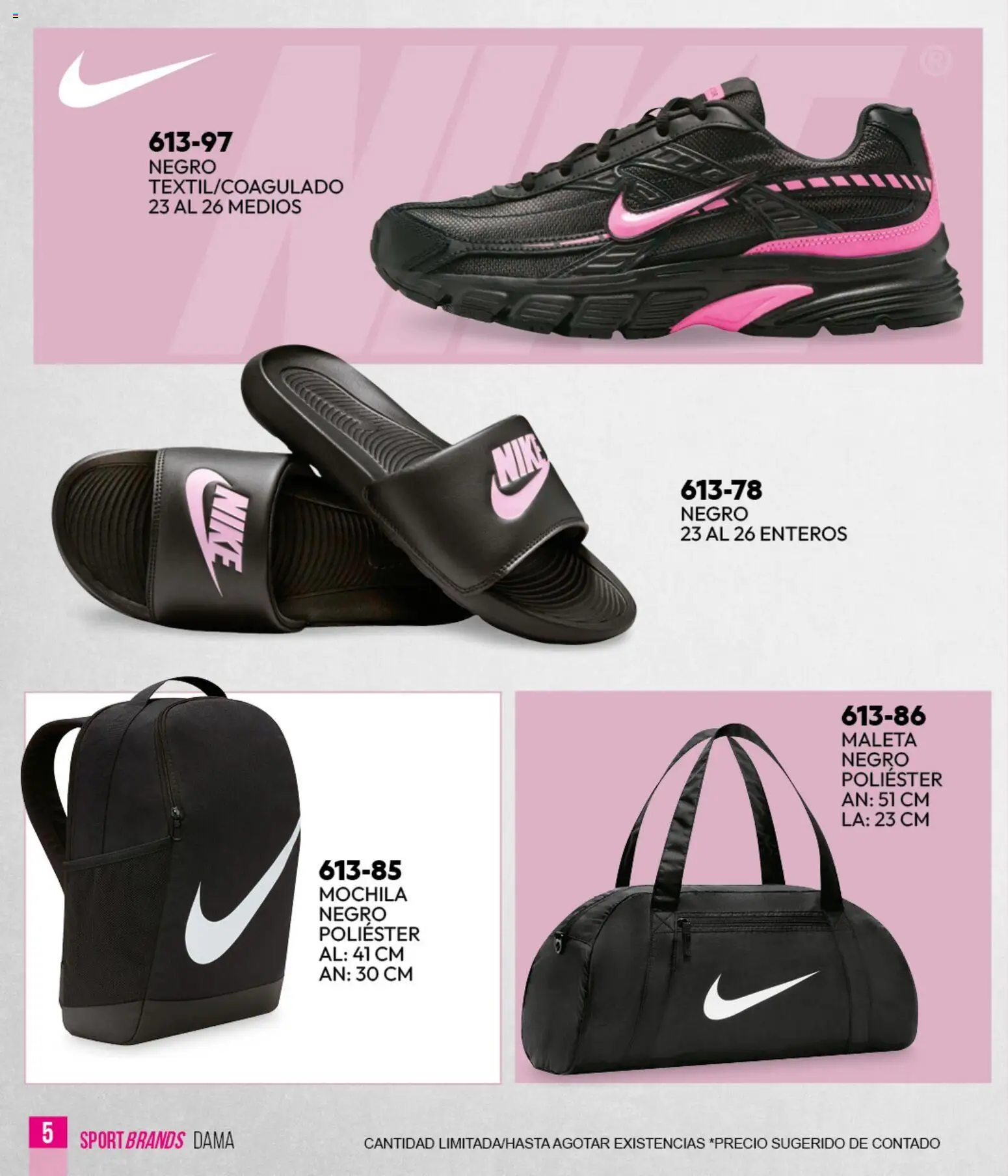 Vista previa las ofertas de la tienda Cklass - Cklass catálogo Sportbrands Verano Caballero desde el 05/03/2026 - Mochila, Maleta