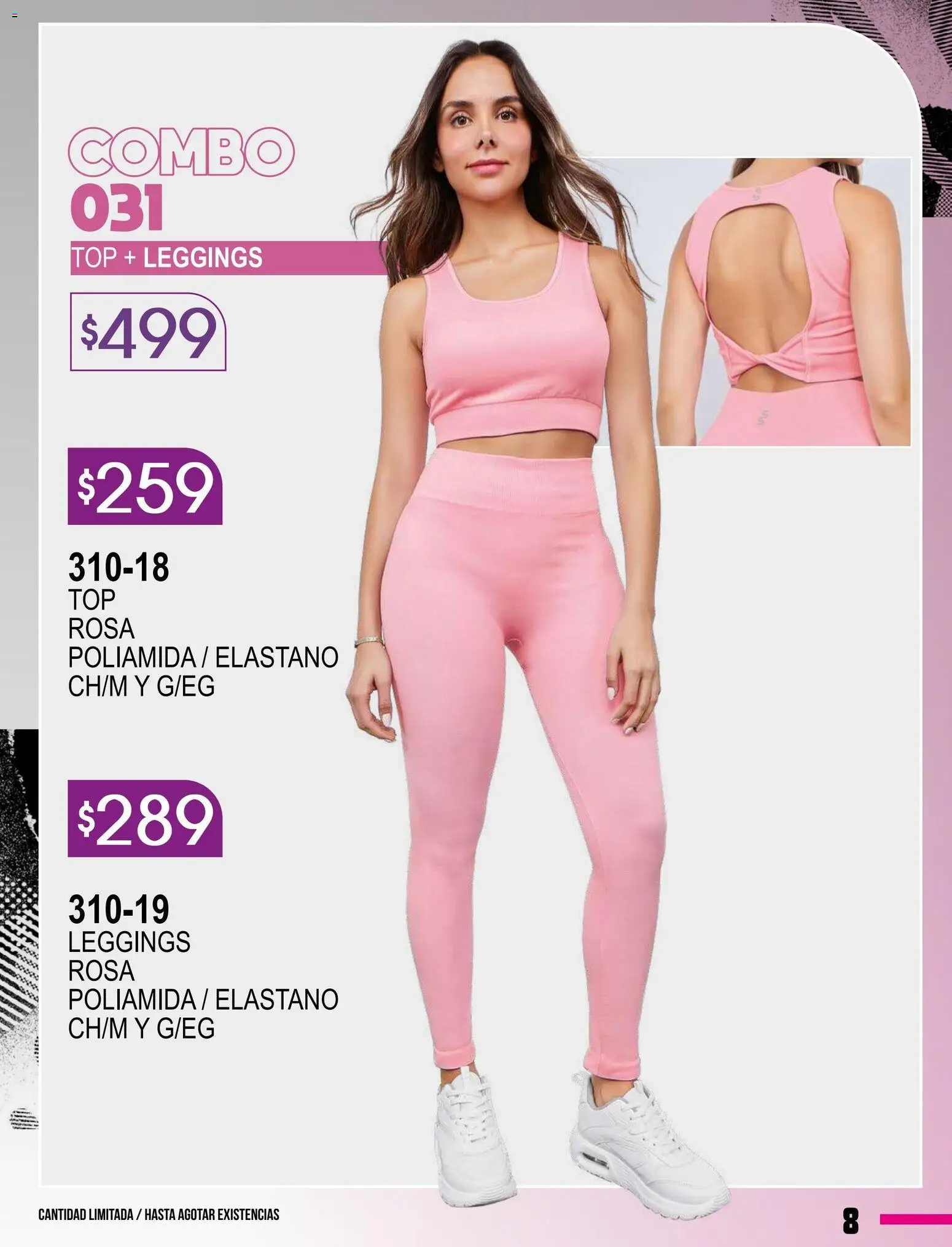 Vista previa las ofertas de la tienda Cklass - Catálogo Especial Supersport Caballero desde el 08/01/2026 - Top, Leggings