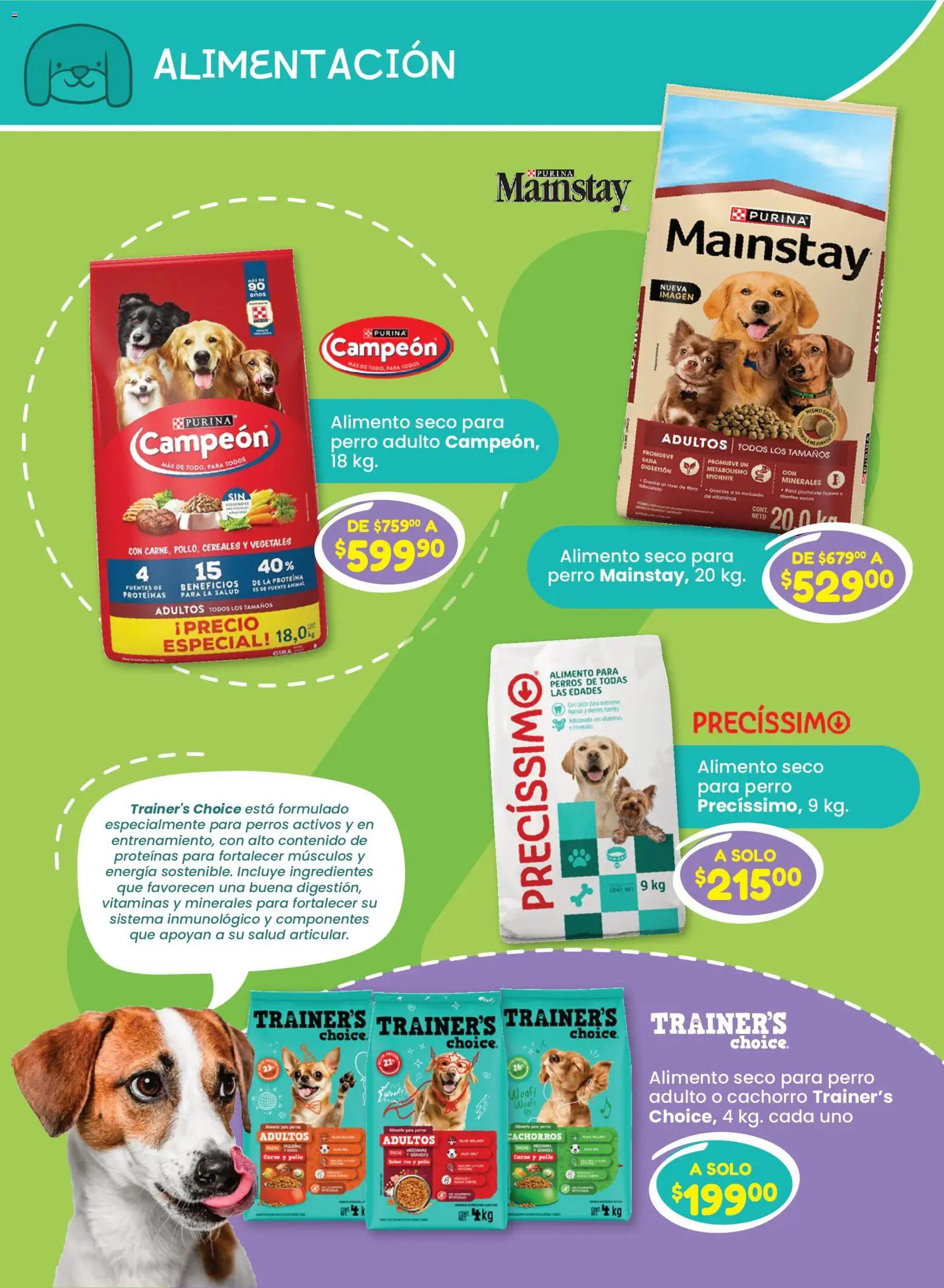 Vista previa las ofertas de la tienda Soriana - Soriana Especial Mascotas Híper Nacional desde el 13/08/2026 