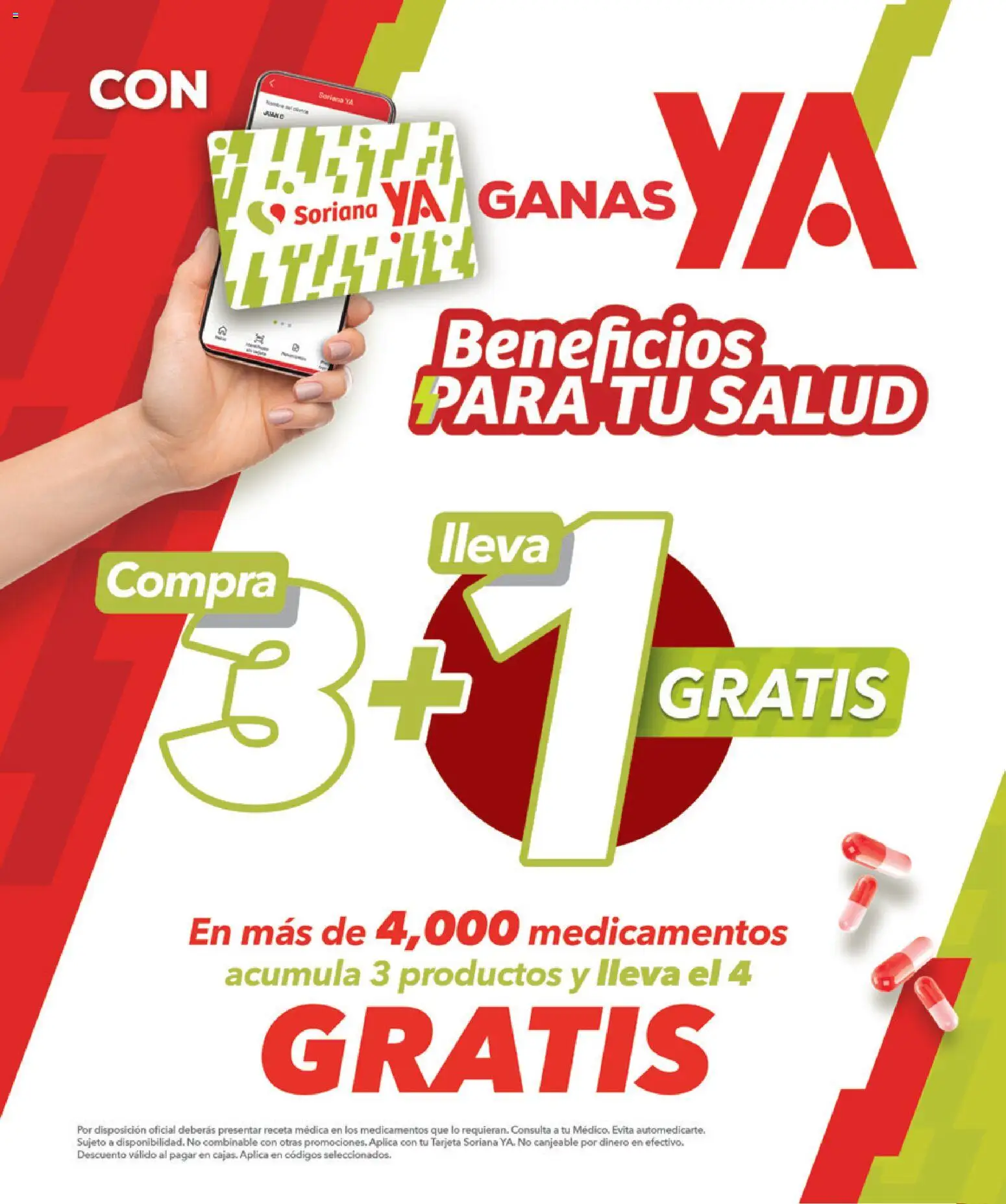 Vista previa las ofertas de la tienda Soriana - Soriana Folleto Farmacia Soriana Híper Nacional desde el 01/08/2026 