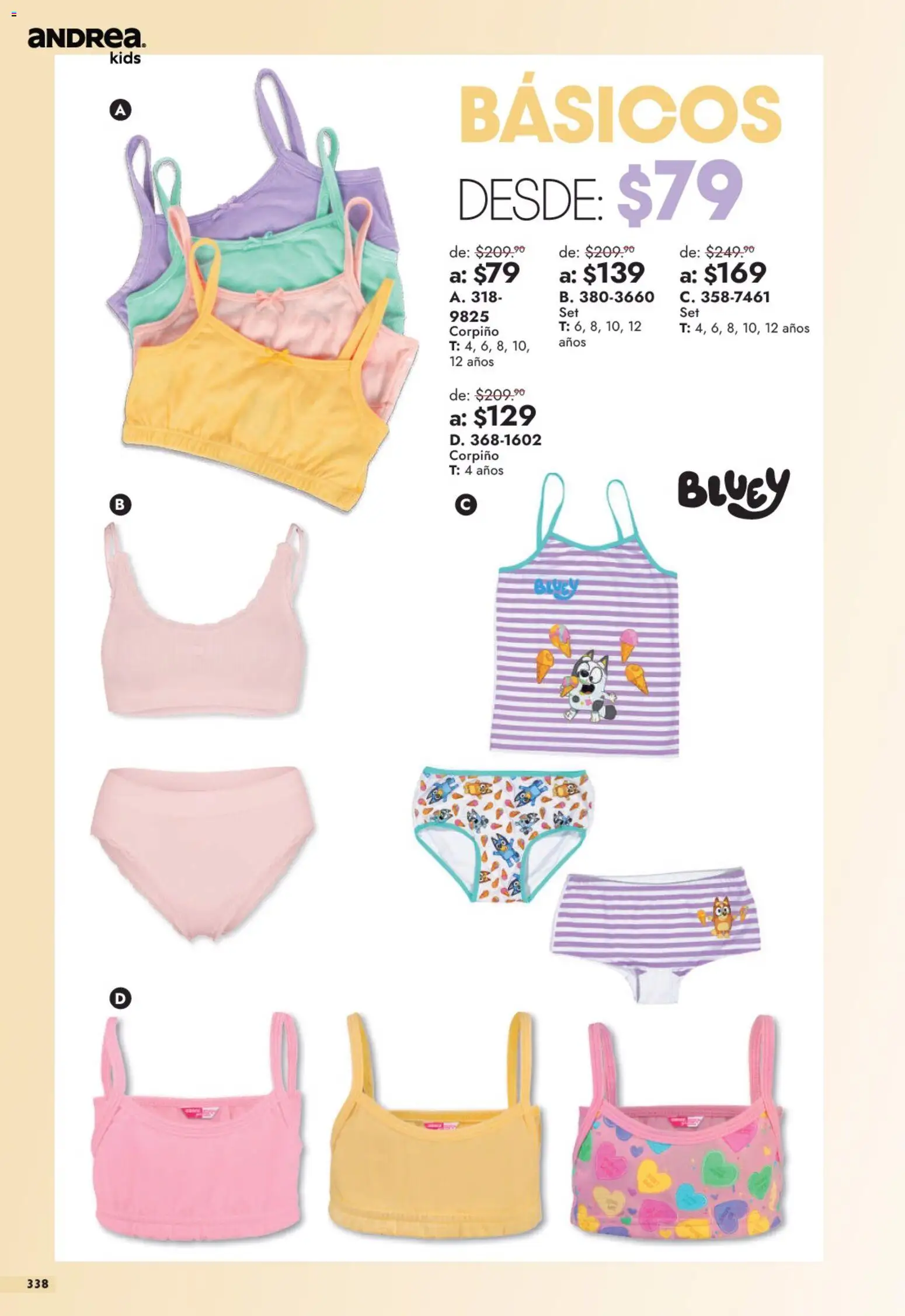 Vista previa las ofertas de la tienda Andrea - Andrea catálogo Outlet desde el 13/09/2026 