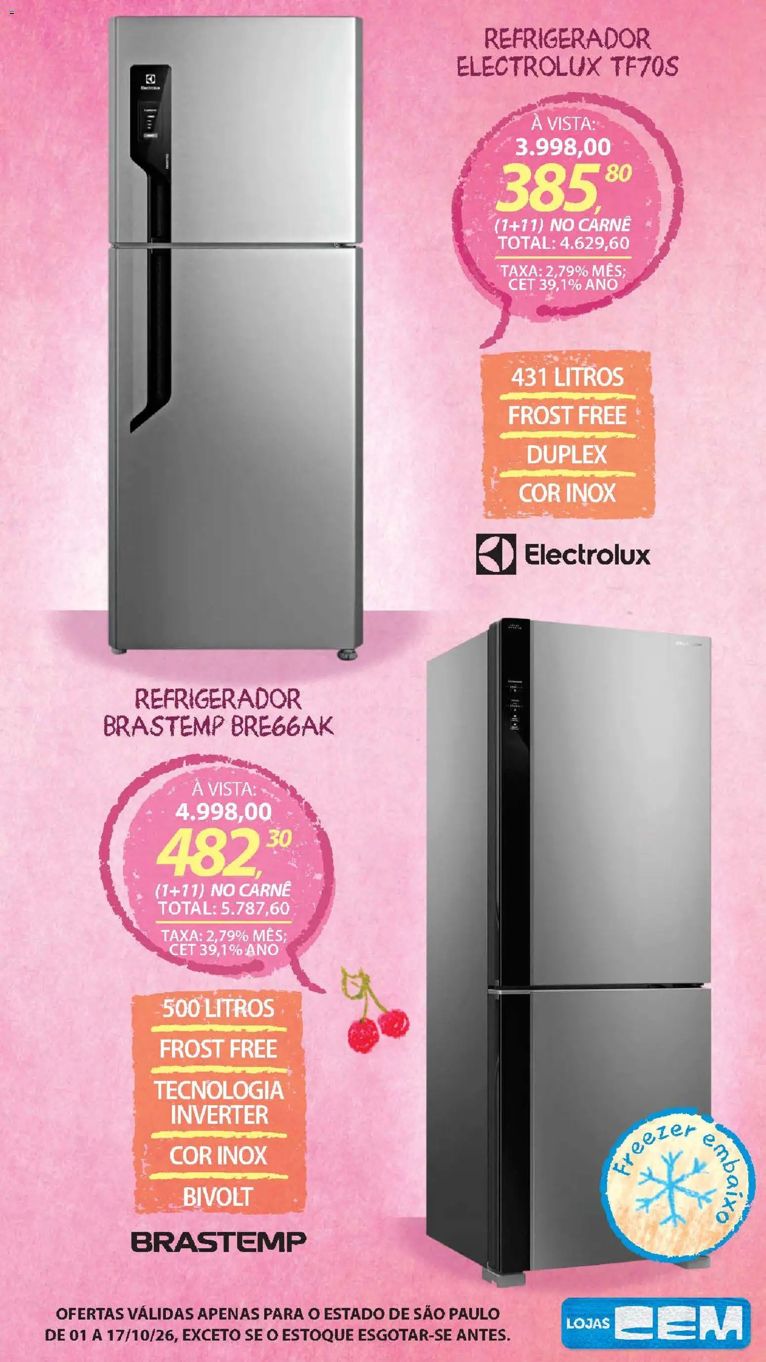 Ofertas Lojas Cem até 17/10/2026. - Página 61
