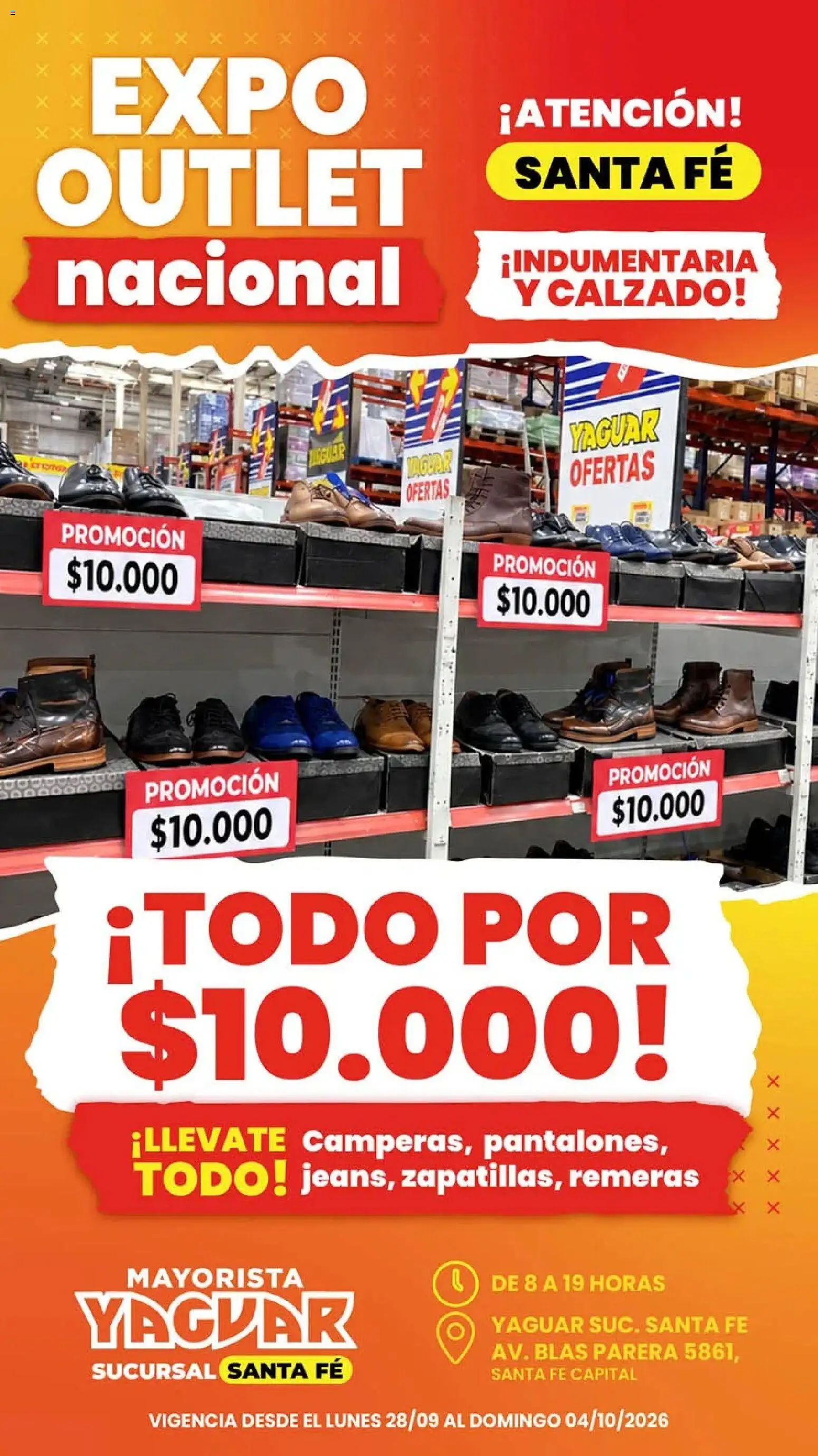 Vista previa del folleto de la tienda Yaguar válido desde el 28/09/2026 