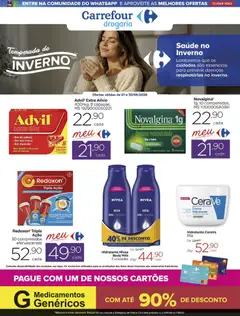 Pré-Visualização do folheto "Carrefour ofertas Drogaria" da loja Carrefour válido a partir de 01/06/2026