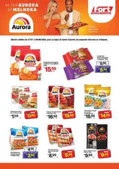 Pré-Visualização do folheto "Fort Atacadista ofertas Aurora" da loja Fort Atacadista válido a partir de 31/07/2026