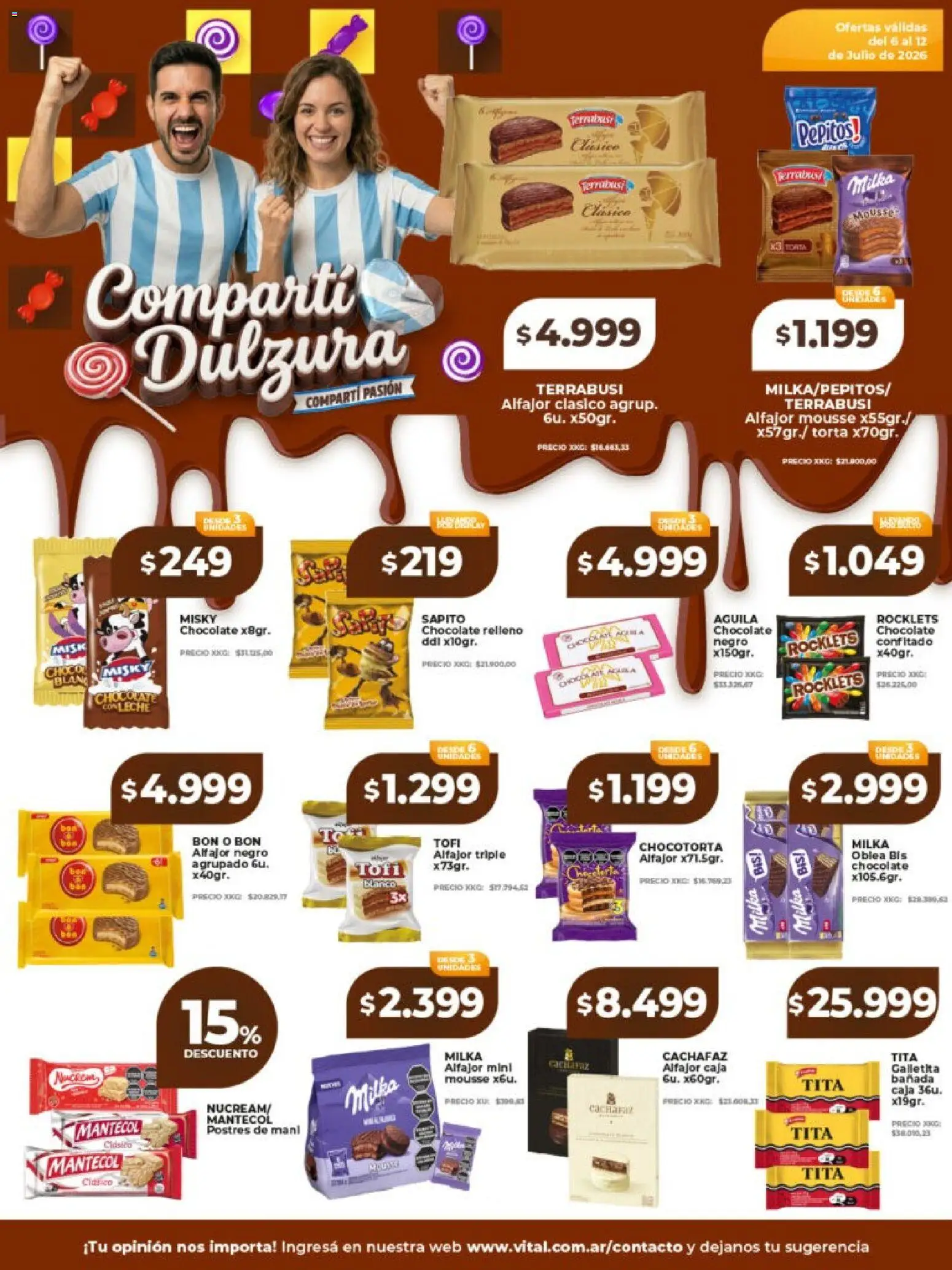 Vista previa del folleto de la tienda Vital válido desde el 06/07/2026 