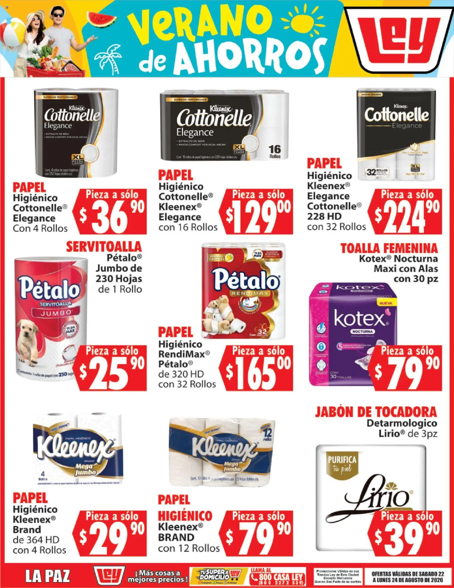 Vista previa las ofertas de la tienda Casa Ley - Casa Ley folleto Verano de ahorros desde el 22/08/2026 