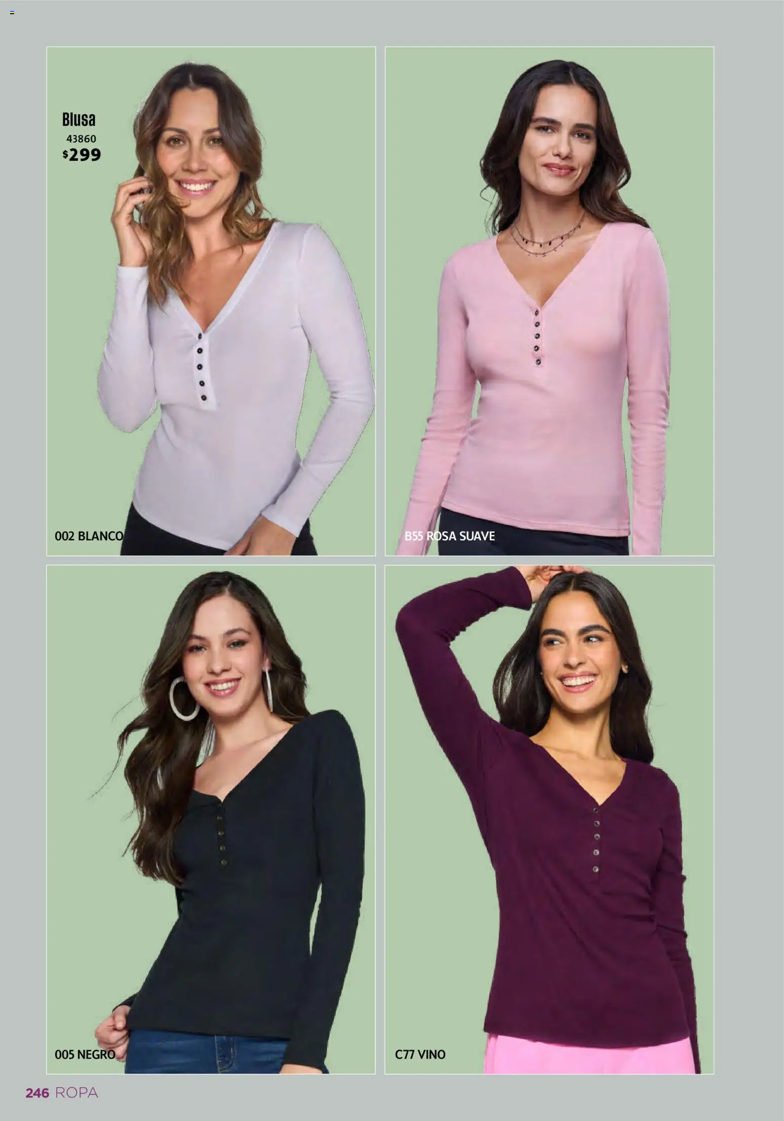 Vista previa las ofertas de la tienda Ilusión - Ilusión catálogo Verano desde el 01/05/2026 - Blusa, Vino