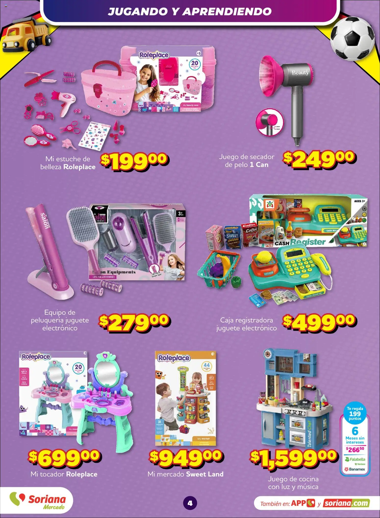 Vista previa las ofertas de la tienda Soriana - Soriana folleto Mercado del Juguete desde el 15/10/2026 