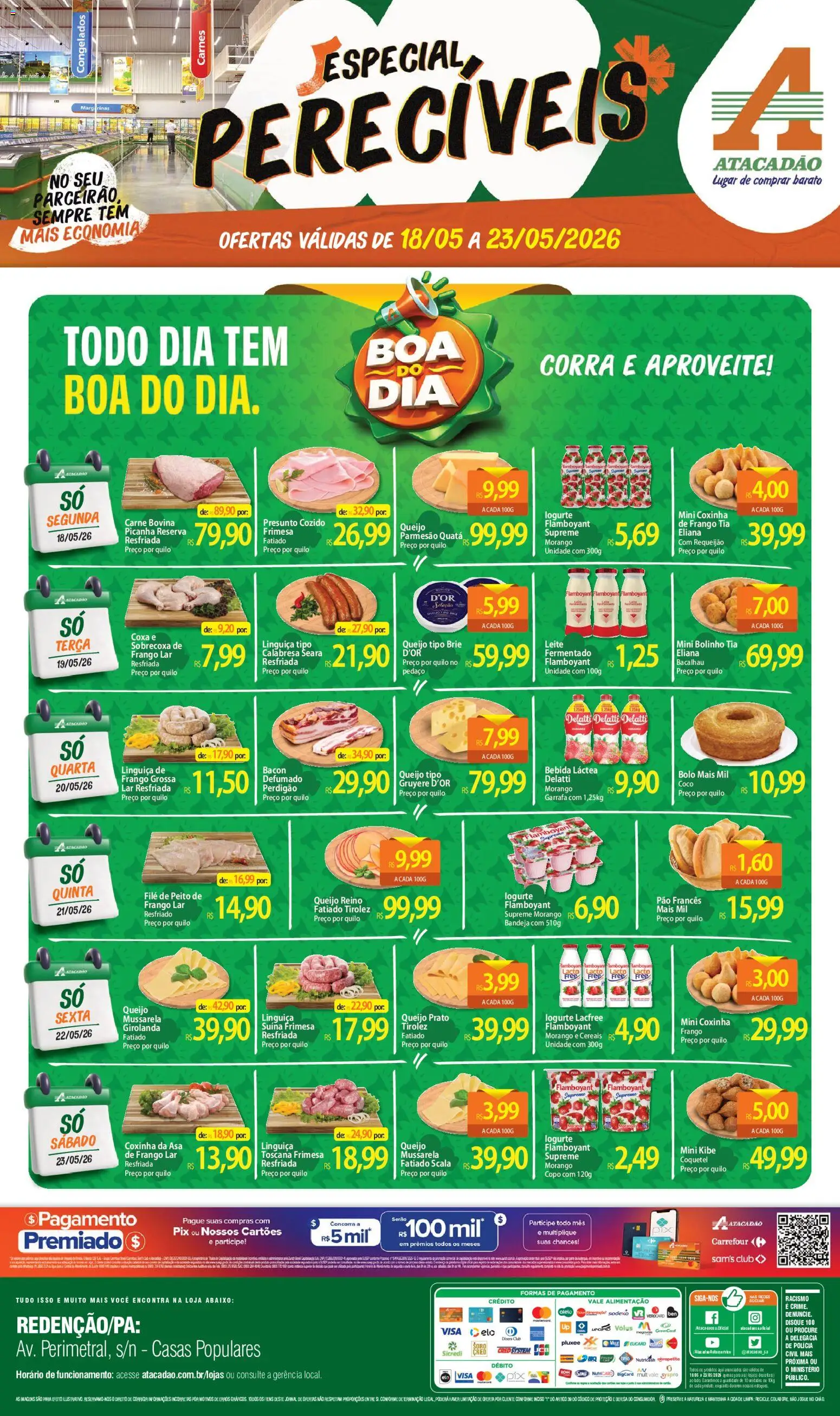 Pré-Visualização do folheto "Atacadão ofertas - PA" da loja Atacadão válido a partir de 18/05/2026