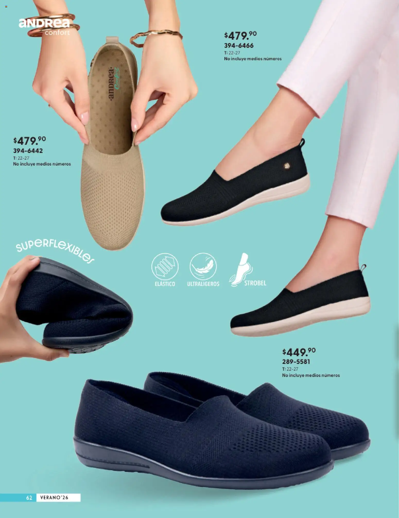 Vista previa las ofertas de la tienda Andrea - Andrea catálogo Calzado Confort desde el 24/05/2026 