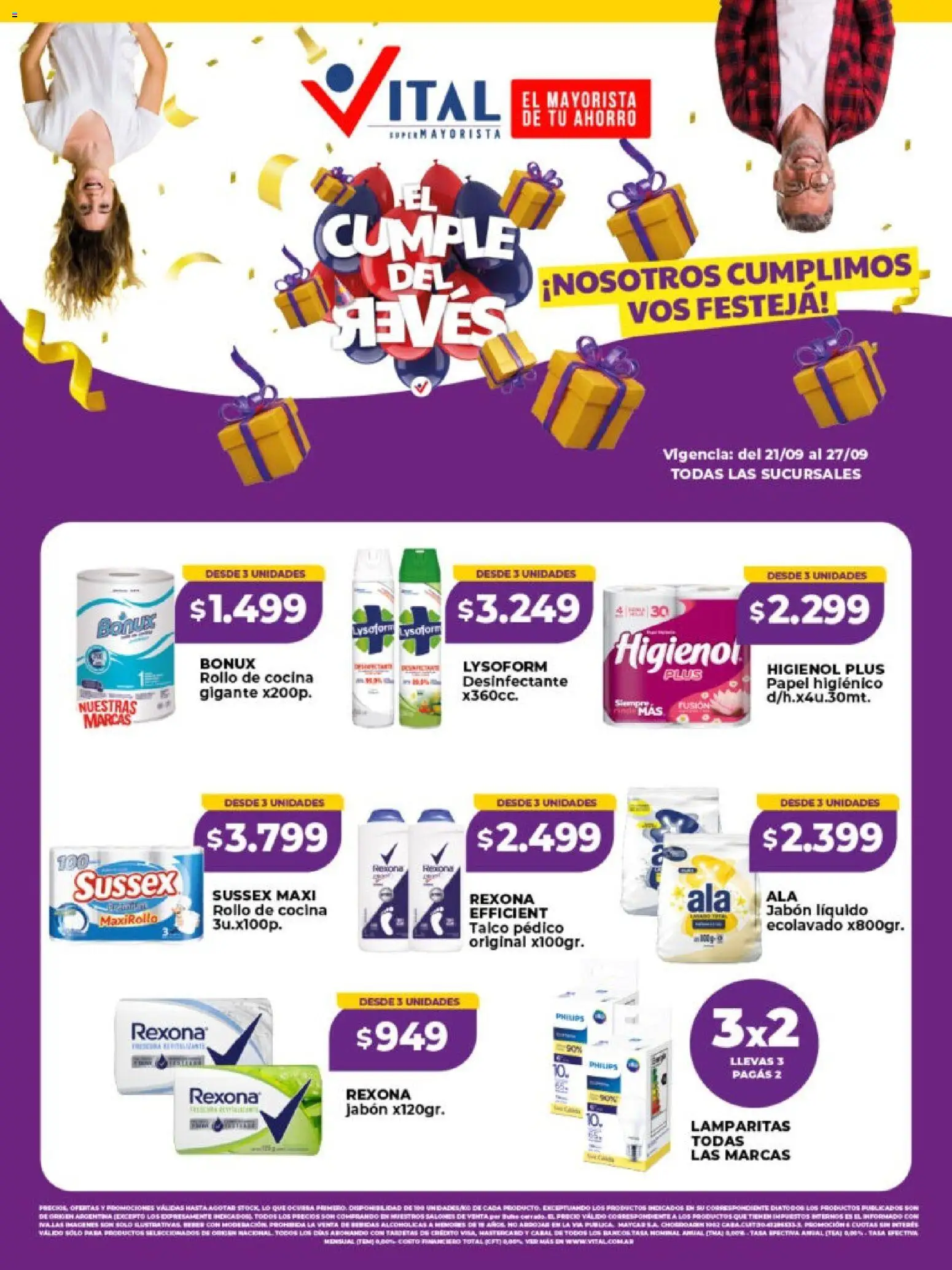 Vista previa del folleto de la tienda Vital válido desde el 21/09/2026 