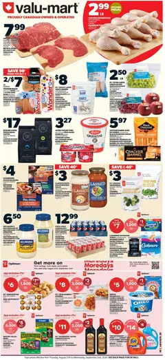 Preview of leaflet Valu Mart weekly flyer from shop Valu Mart is valid from Aug 27, 2026