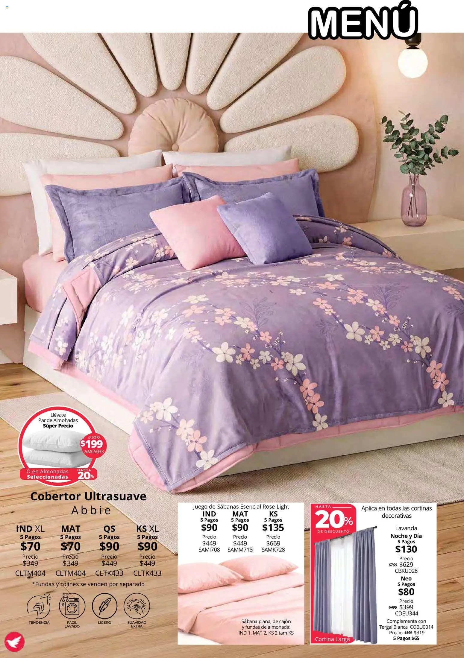 Vista previa las ofertas de la tienda Colchas Concord - Colchas Concord catálogo Colección Cobertor Calor de Hogar desde el 15/10/2026 