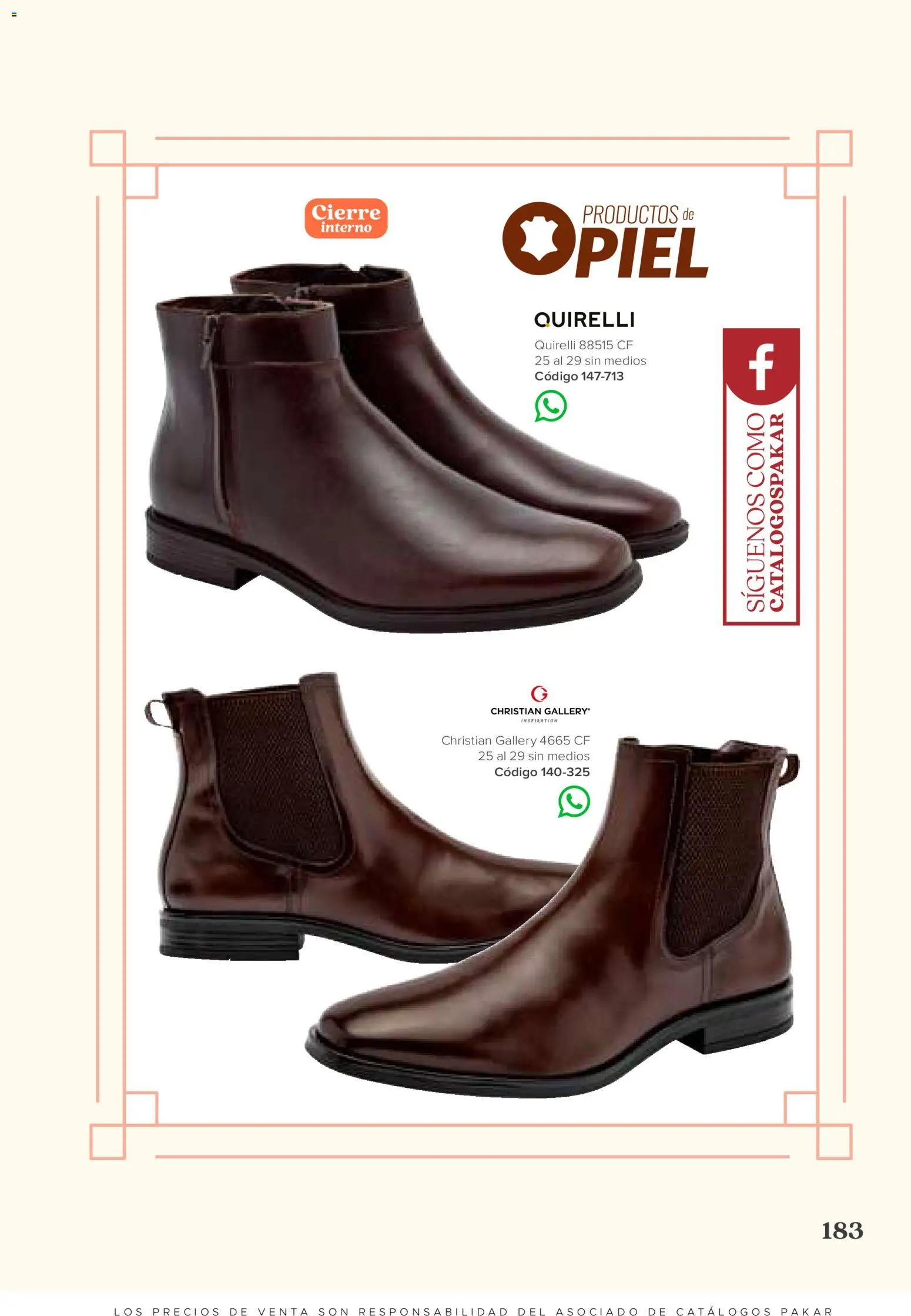 Vista previa las ofertas de la tienda SC Pakar - SC Pakar catálogo Hombre desde el 31/07/2026 
