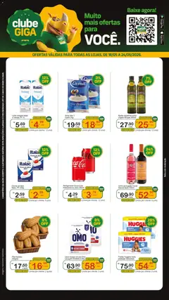 Pré-Visualização do folheto "GIGA Atacado ofertas Clube" da loja GIGA Atacado válido a partir de 18/05/2026