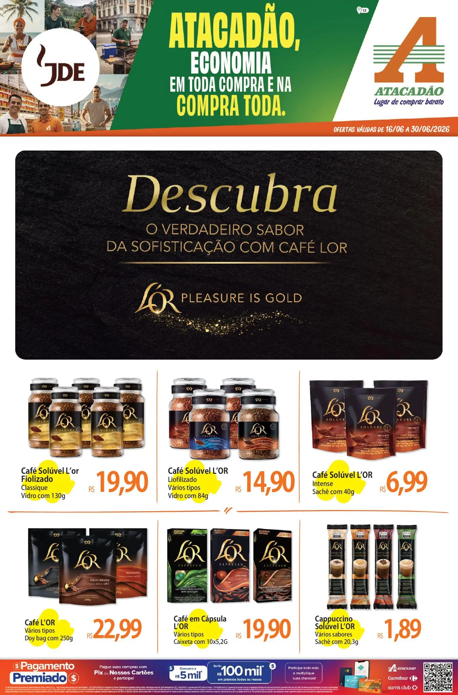 Pré-Visualização do folheto "Atacadão ofertas - CE" da loja Atacadão válido a partir de 16/06/2026