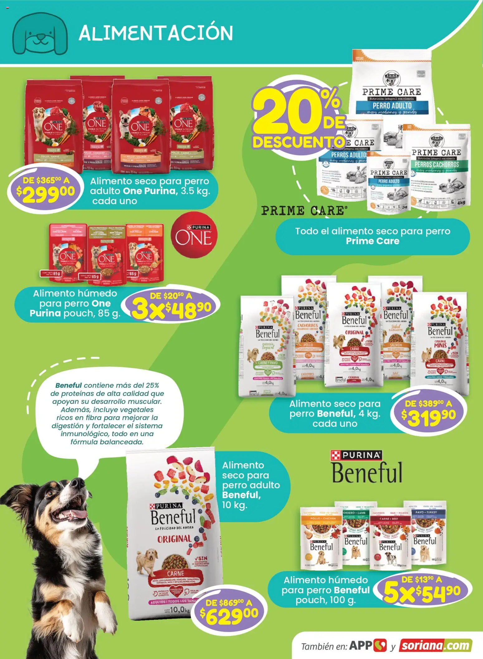 Vista previa las ofertas de la tienda Soriana - Soriana Especial Mascotas Híper Nacional desde el 13/08/2026 