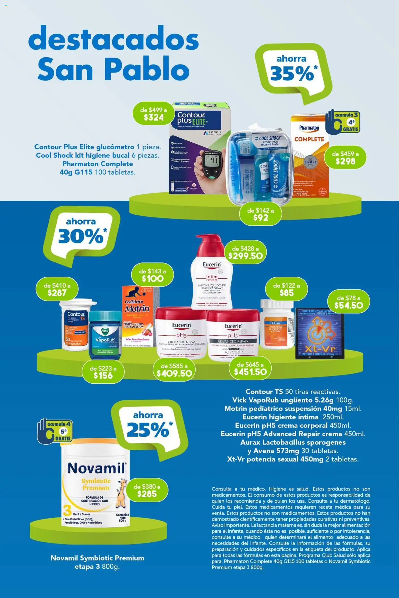 Vista previa las ofertas de la tienda Farmacia San Pablo - Farmacia San Pablo catálogo desde el 25/10/2026 