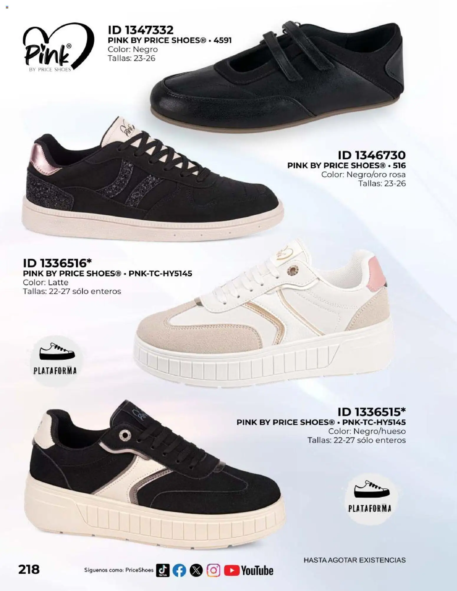 Vista previa las ofertas de la tienda Price Shoes - Price Shoes catálogo Exclusivos desde el 01/10/2026 