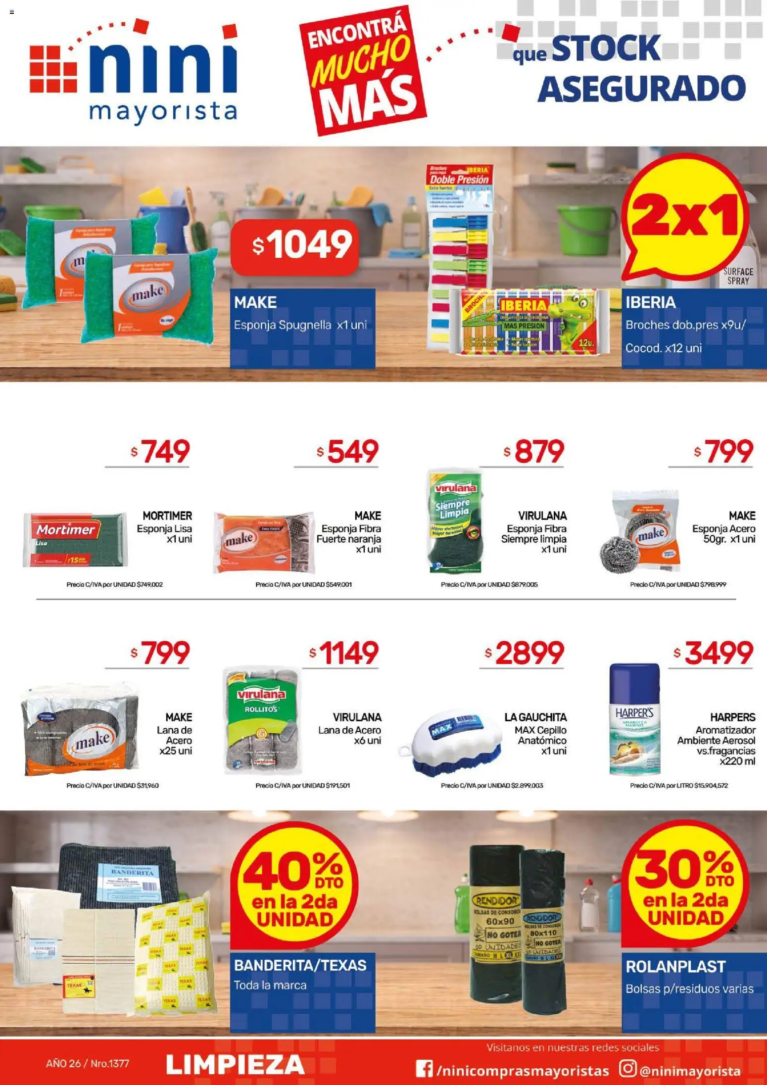 Vista previa del folleto de la tienda NINI Mayorista válido desde el 14/09/2026 