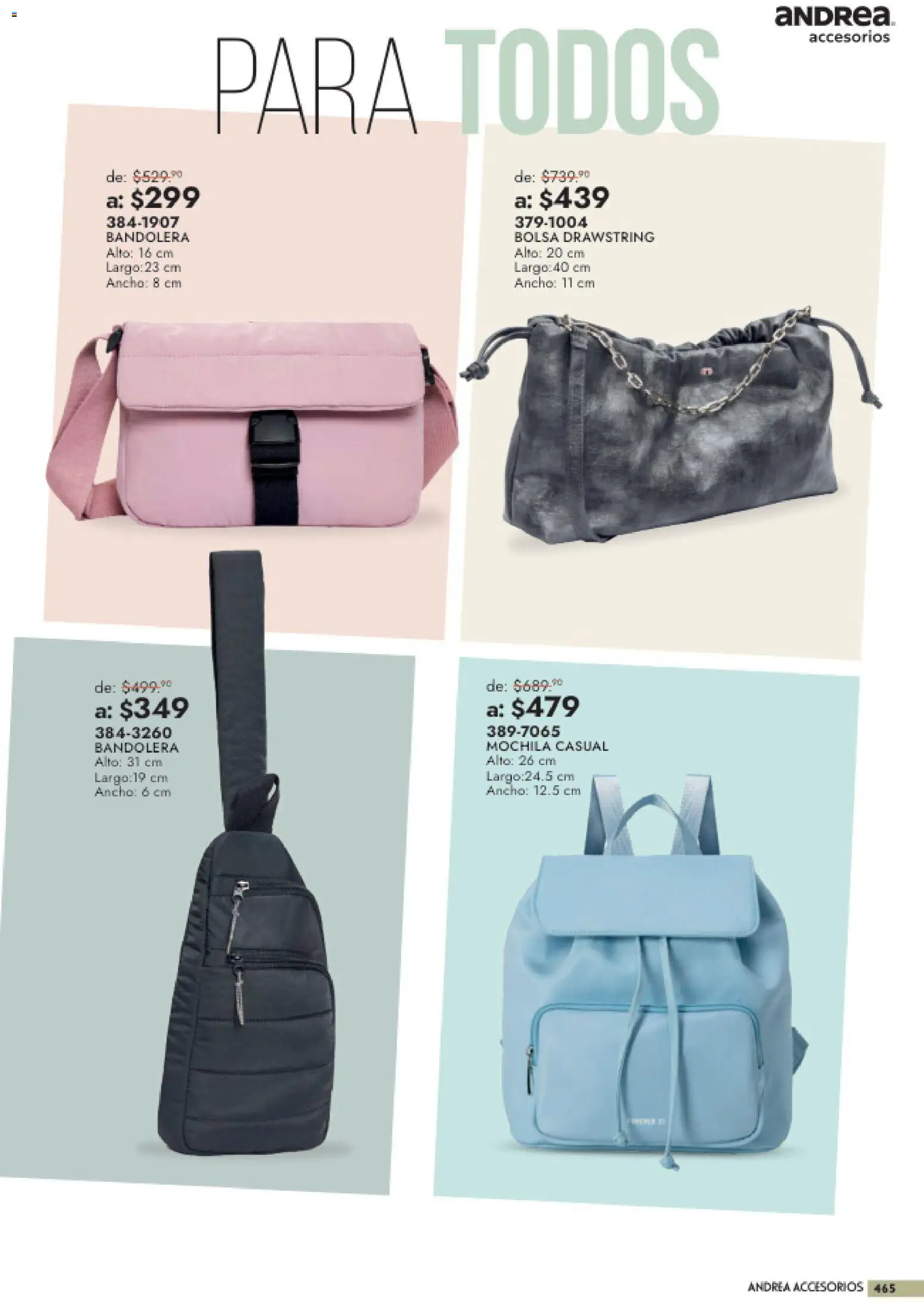 Vista previa las ofertas de la tienda Andrea - Andrea catálogo Outlet desde el 26/07/2026 