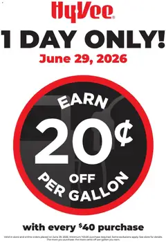 Ad Preview of HyVee HyVee Special Sales from 06/29/2026