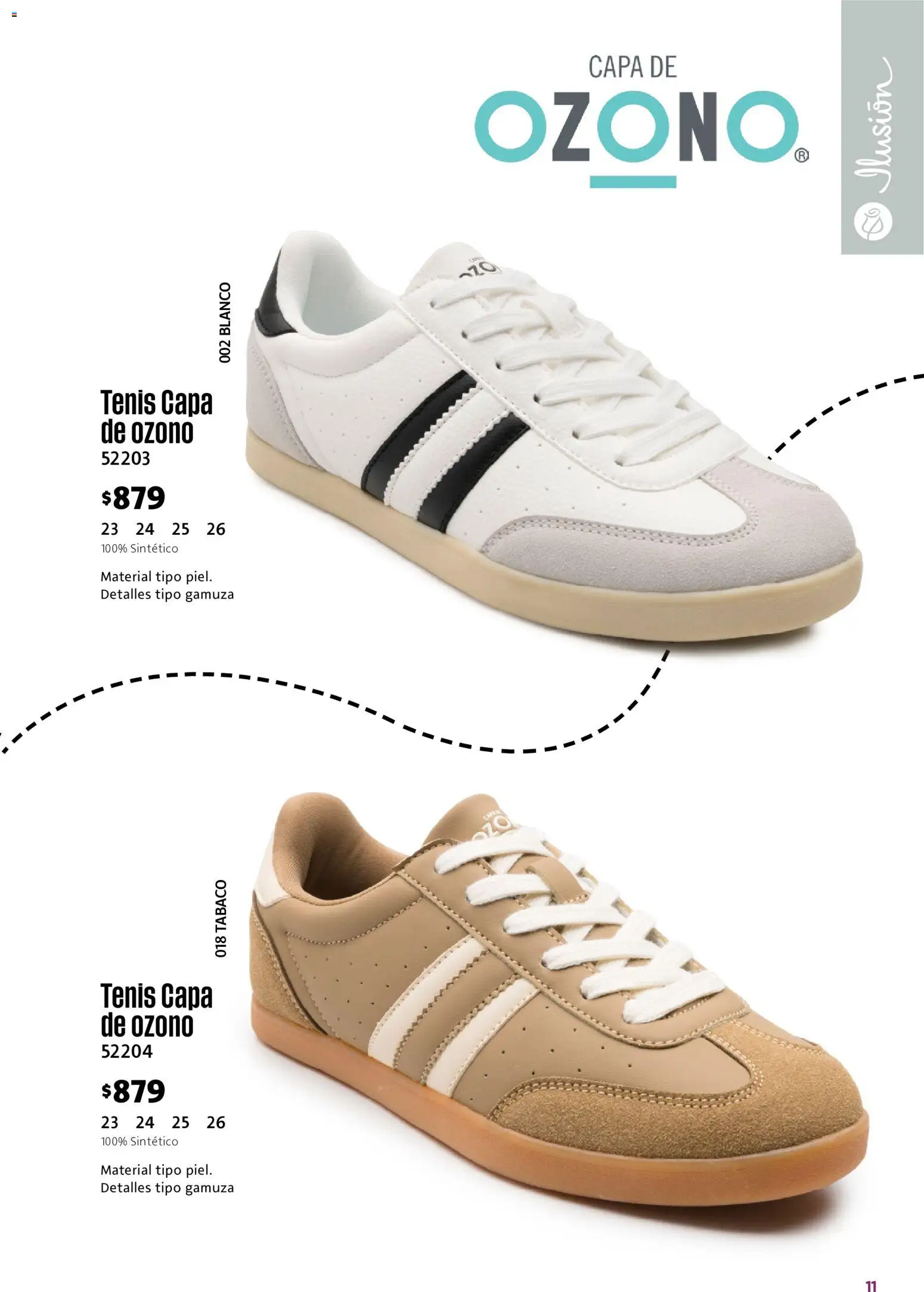 Vista previa las ofertas de la tienda Ilusión - Ilusión catálogo Marcas Amigas desde el 01/09/2026 - Tenis, Gamuza