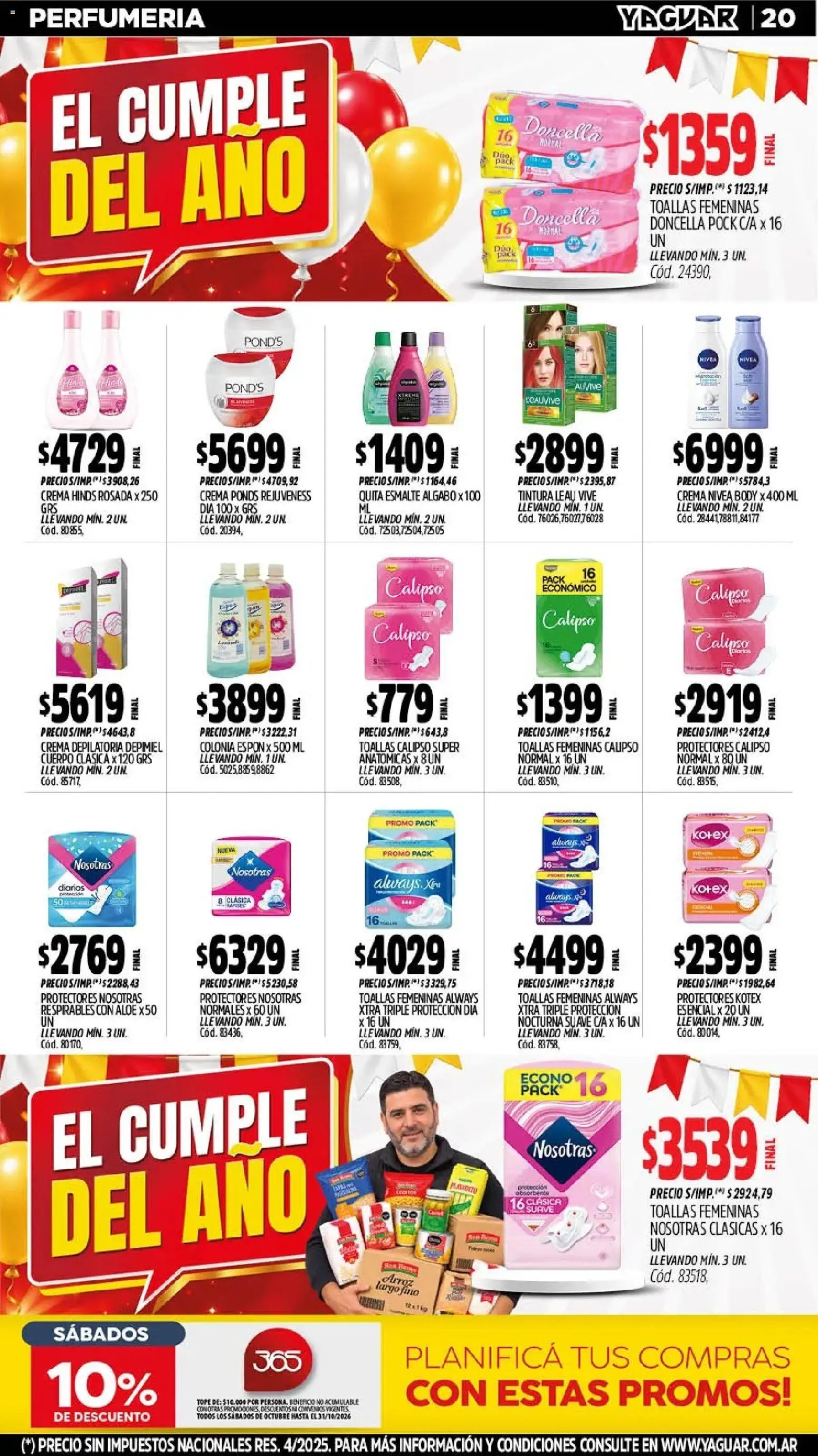 Vista previa del folleto de la tienda Yaguar válido desde el 19/10/2026 