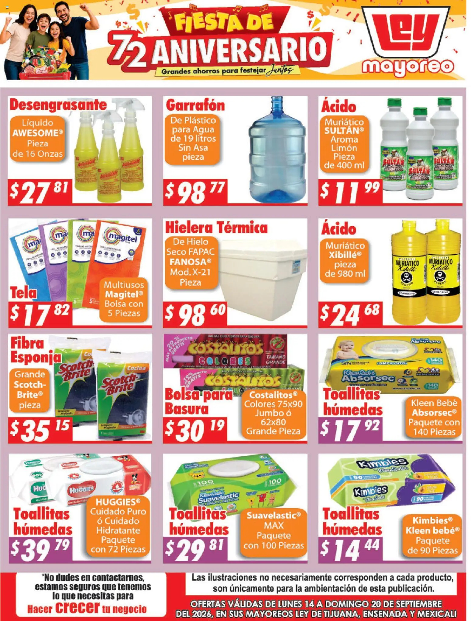 Vista previa las ofertas de la tienda Casa Ley - Casa Ley folleto Frontera desde el 14/09/2026 